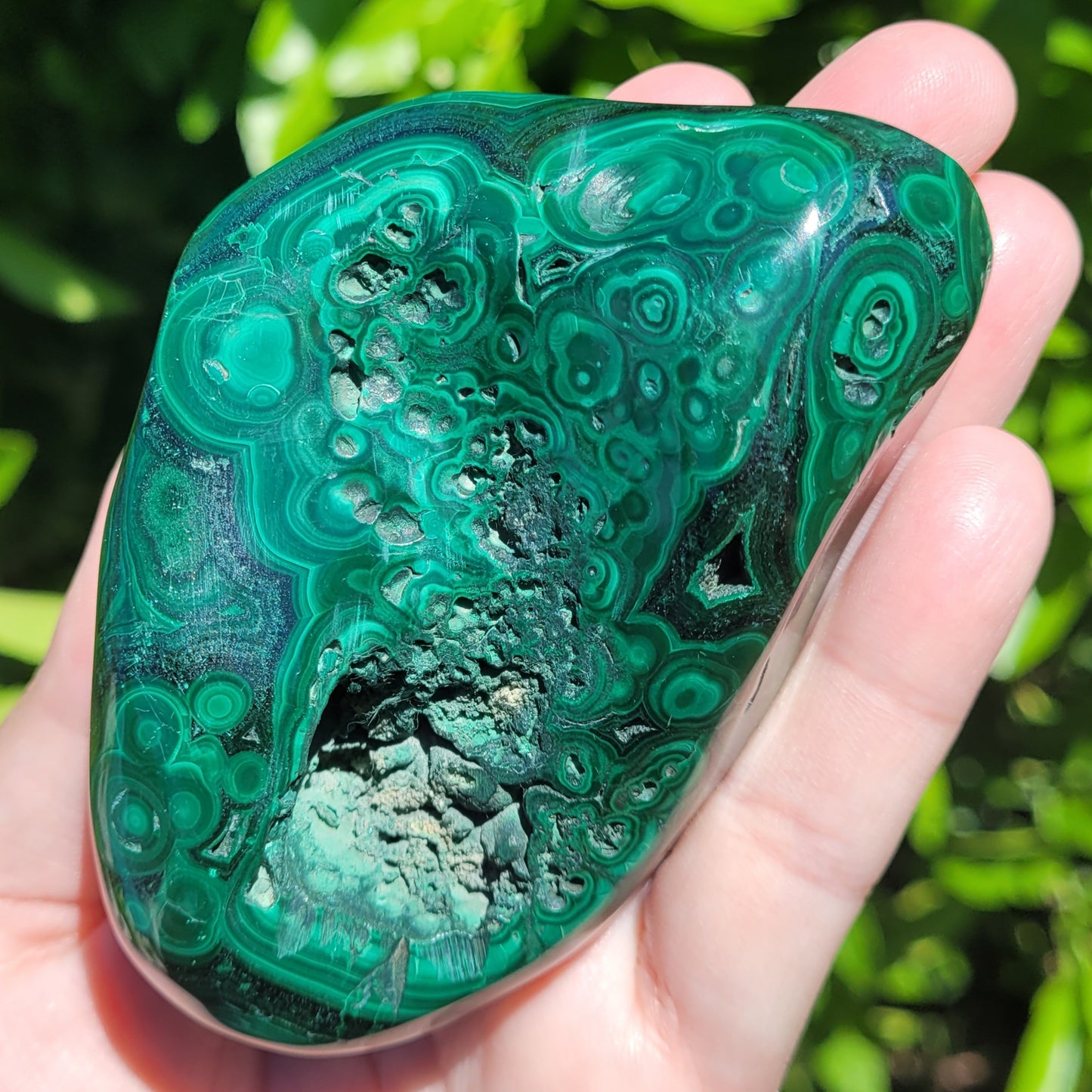 Malachite Polished Crystal Specimen