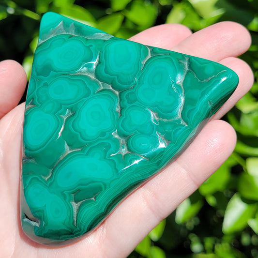 Malachite Polished Crystal Specimen