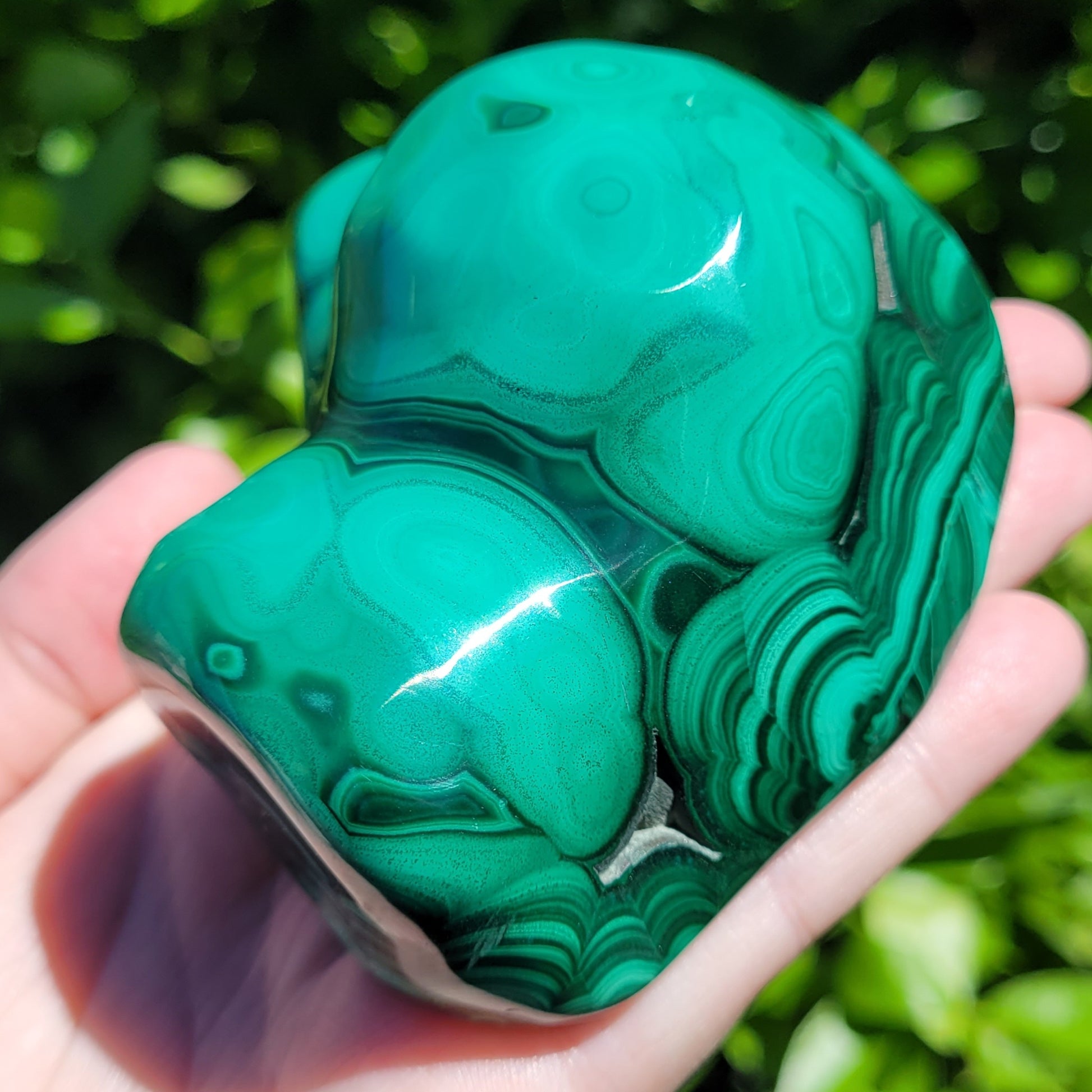 Malachite specimen