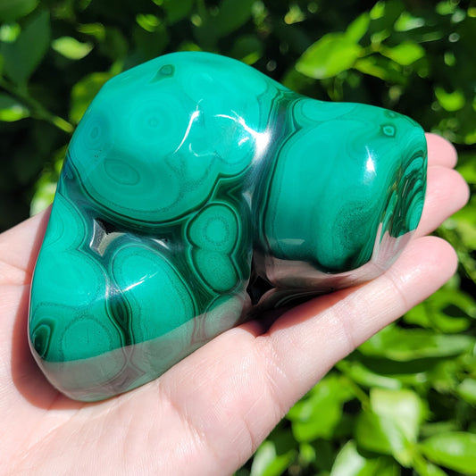 Malachite crystal