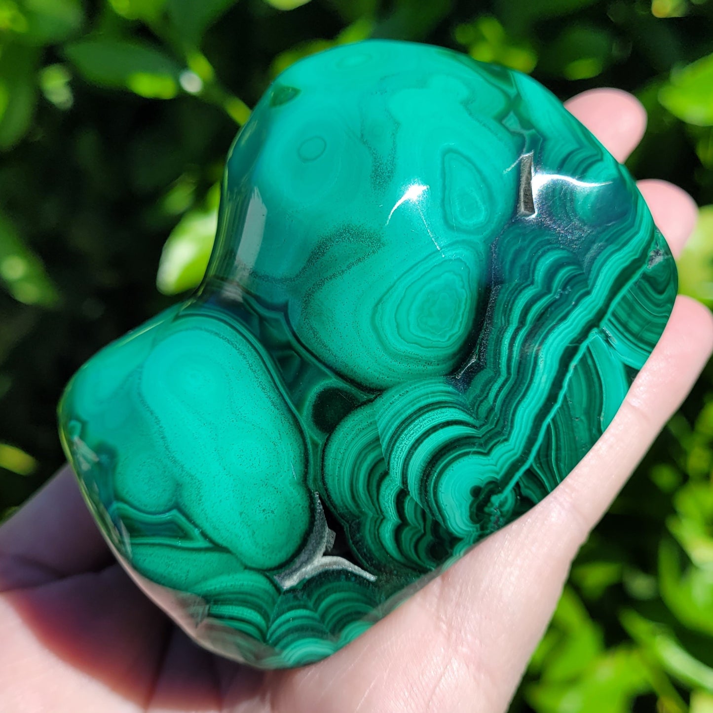 Malachite crystal