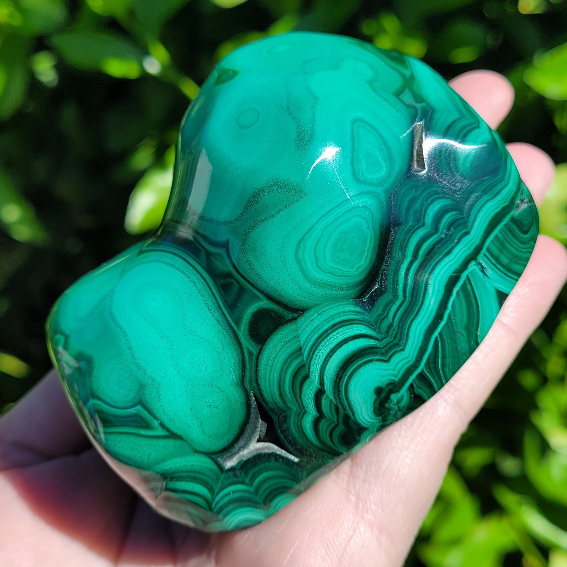 Malachite crystal