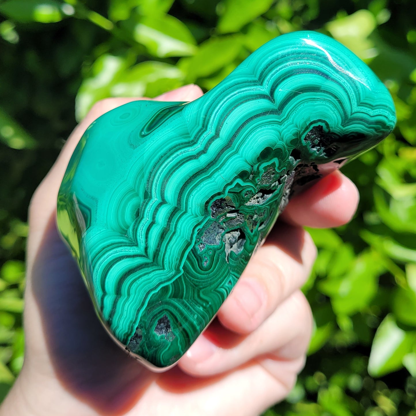 Malachite specimen