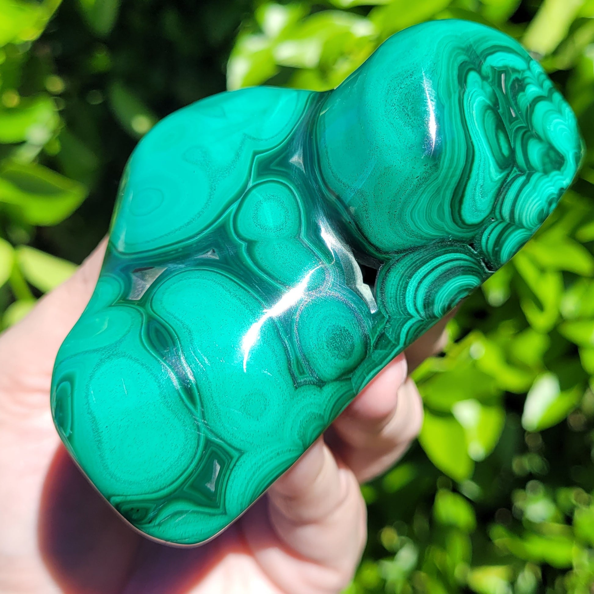 Malachite specimen