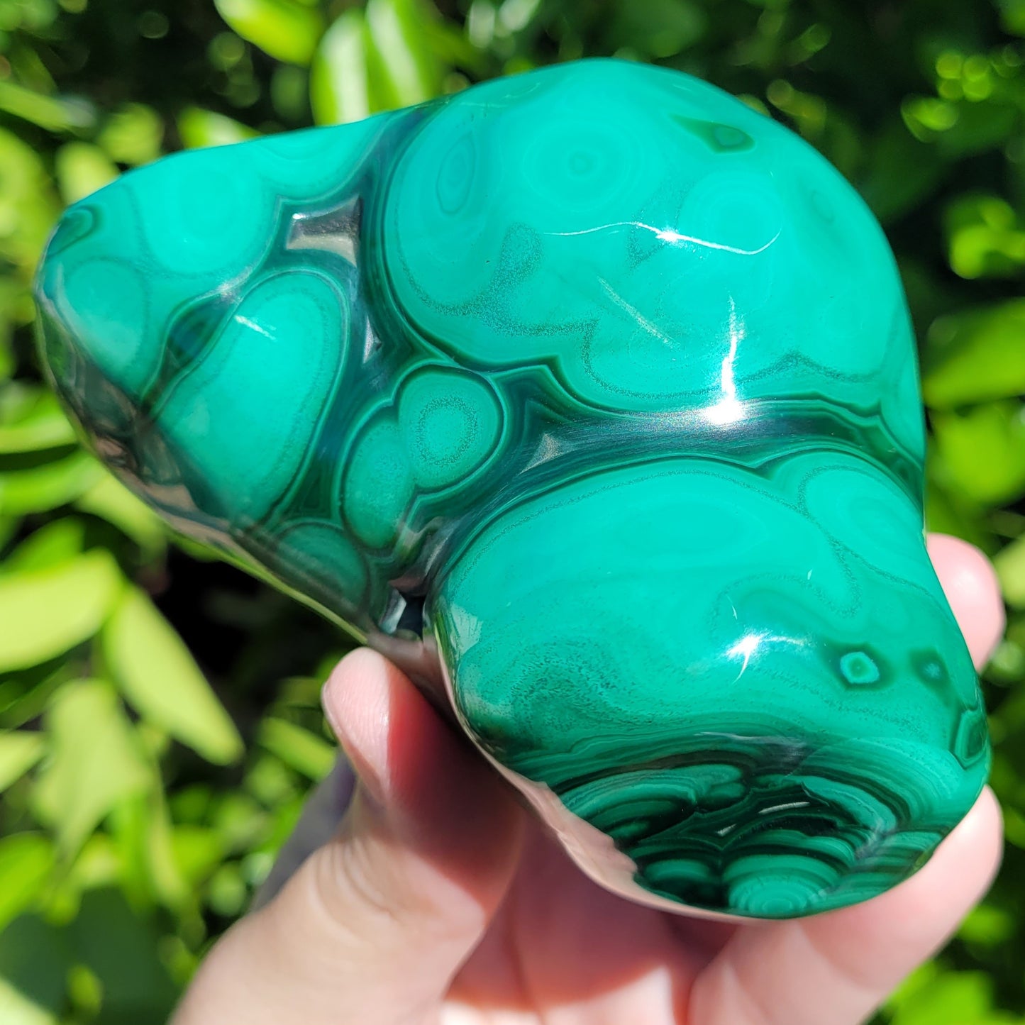 Malachite specimen