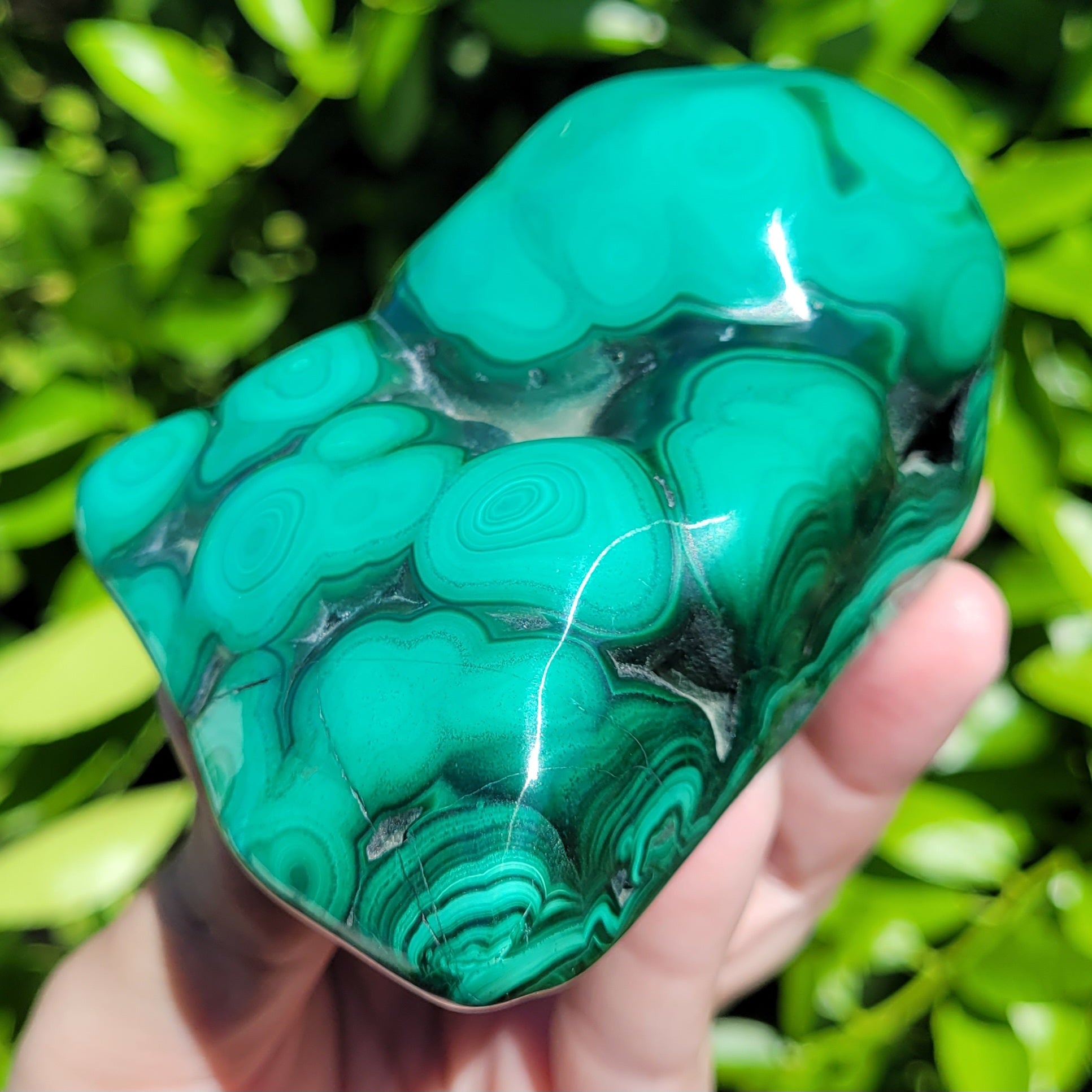 Malachite specimen