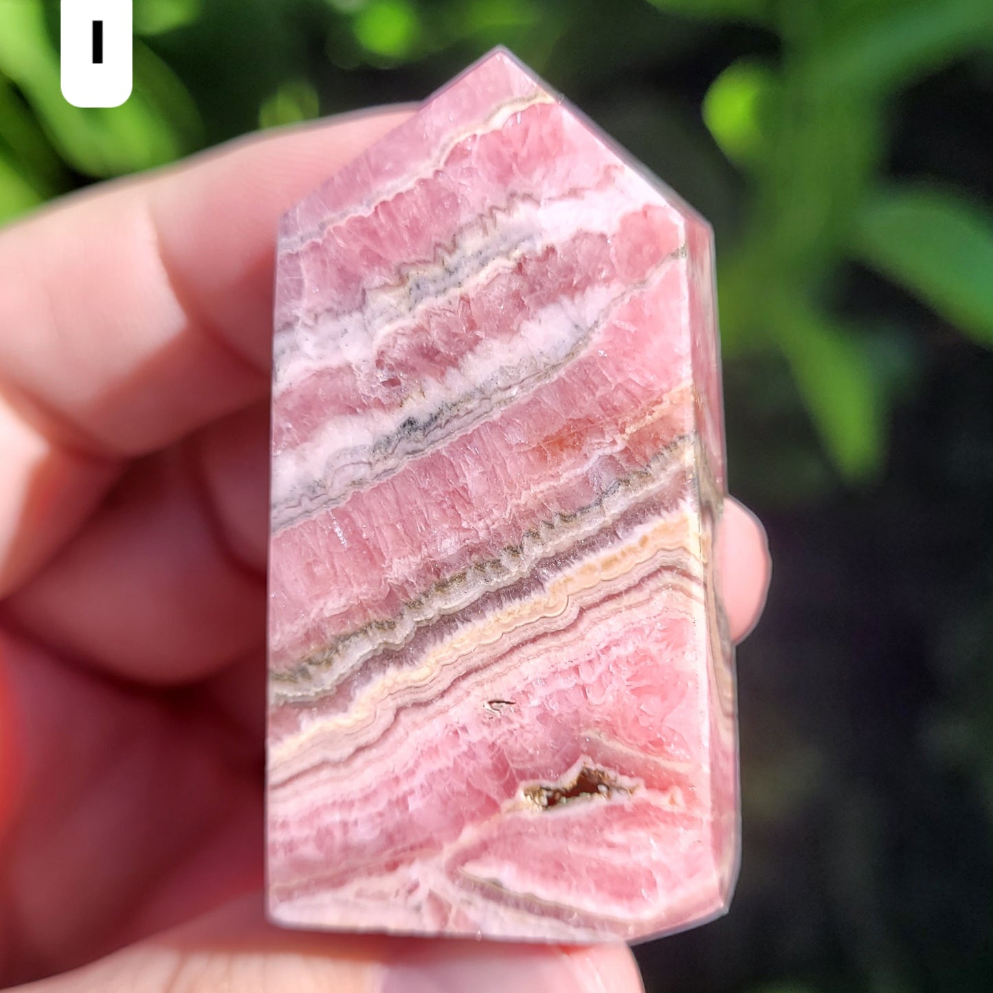 Rhodochrosite Crystal Towers to Choose From (#i to U)