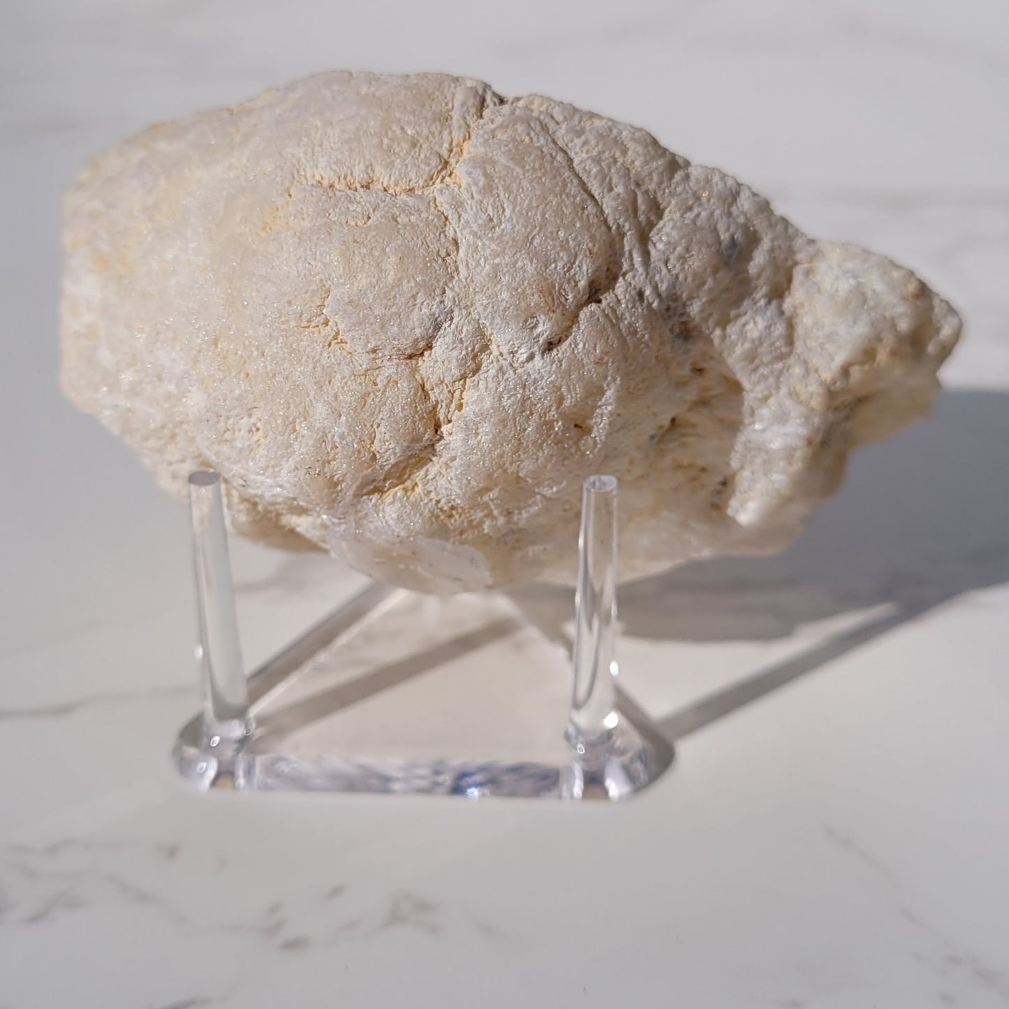 Clear Acrylic 3-Leg Display Stands for Crystal Specimens, Geodes, Products in 1.5" and 2.5"