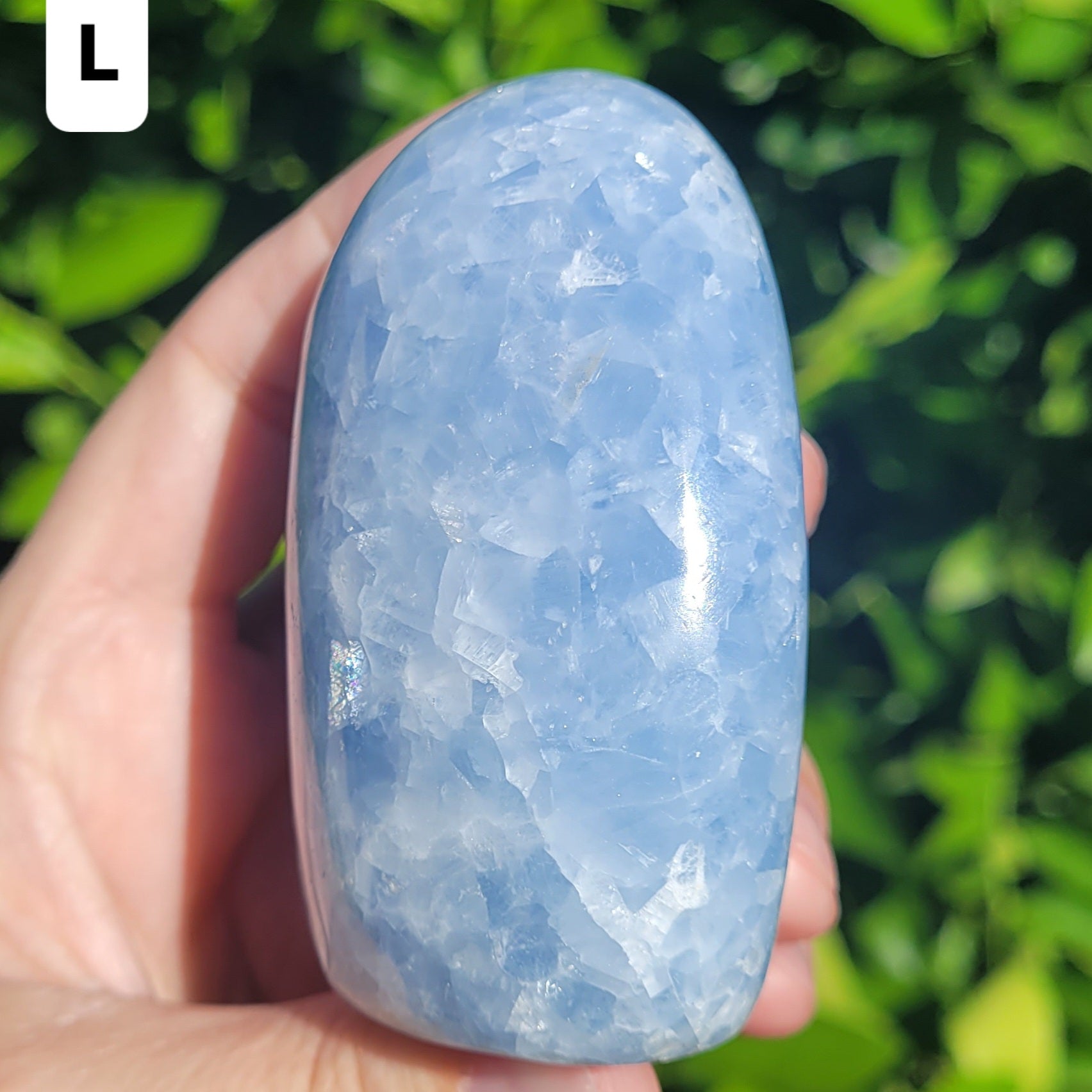 Blue Calcite Freeform