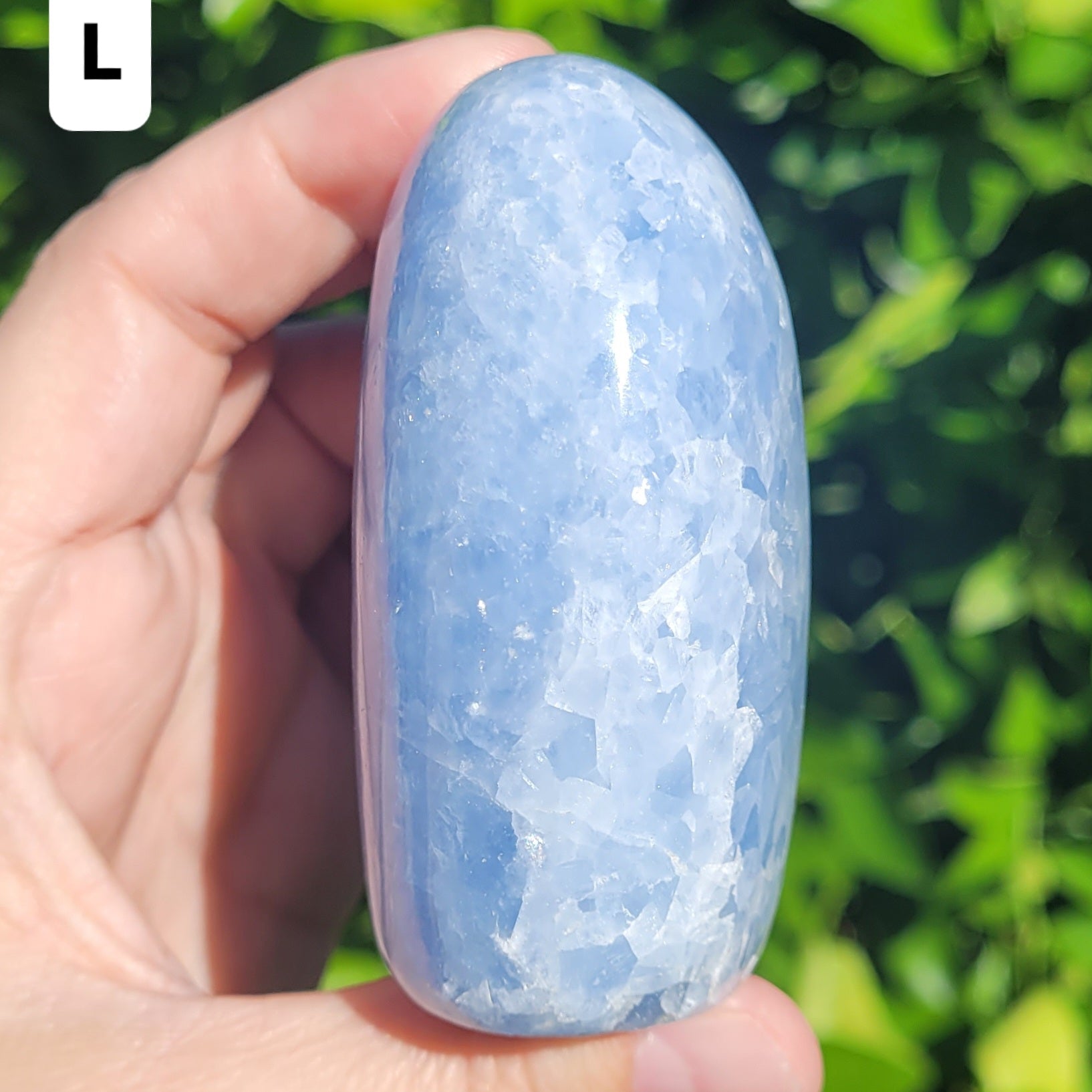 Blue Calcite Freeform