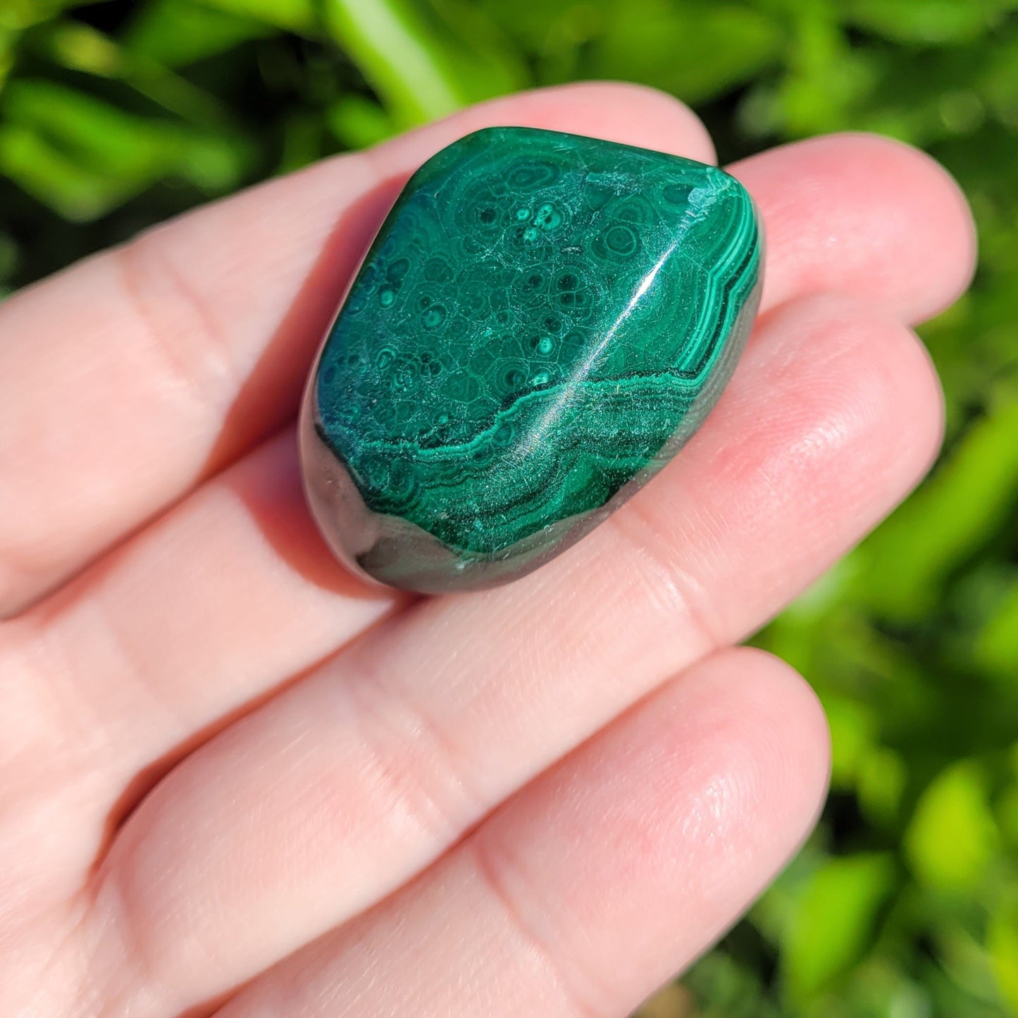 Malachite Crystal Tumble