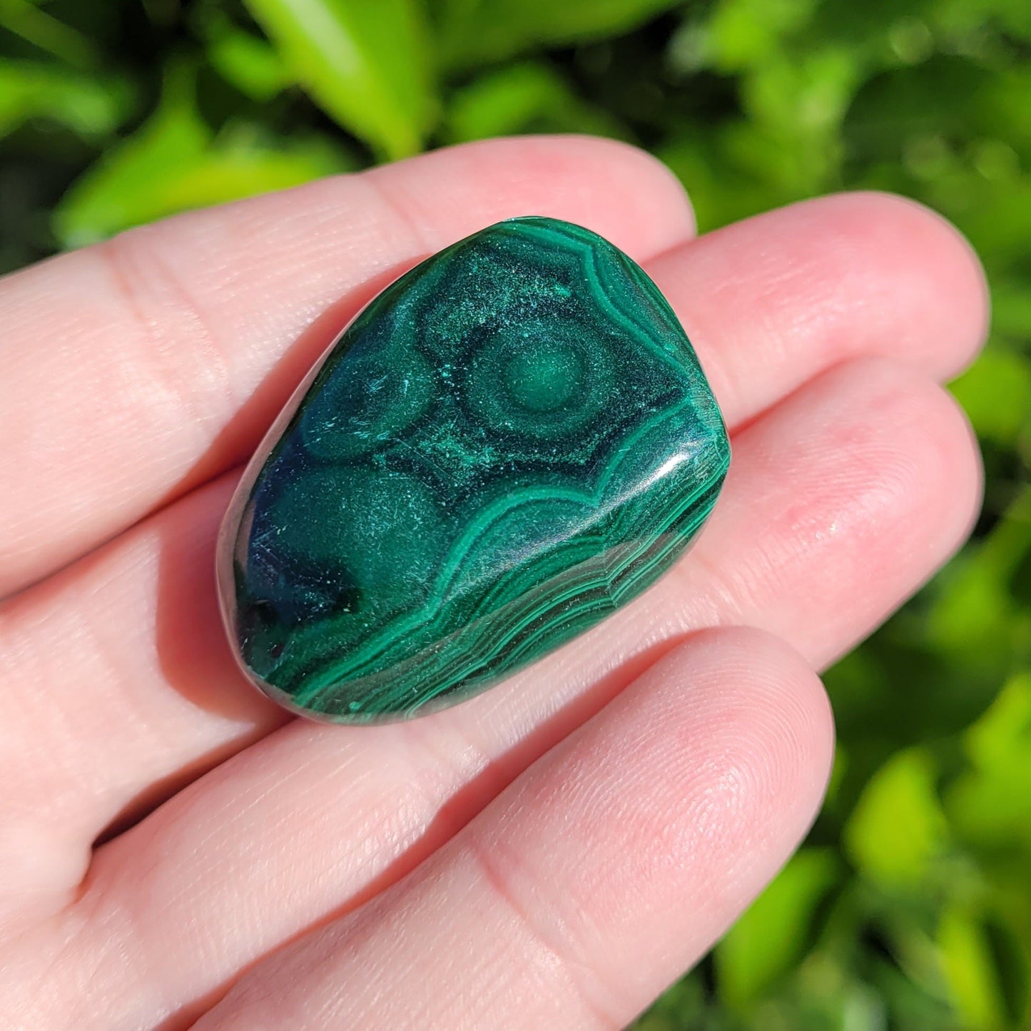 Malachite Crystal Tumble