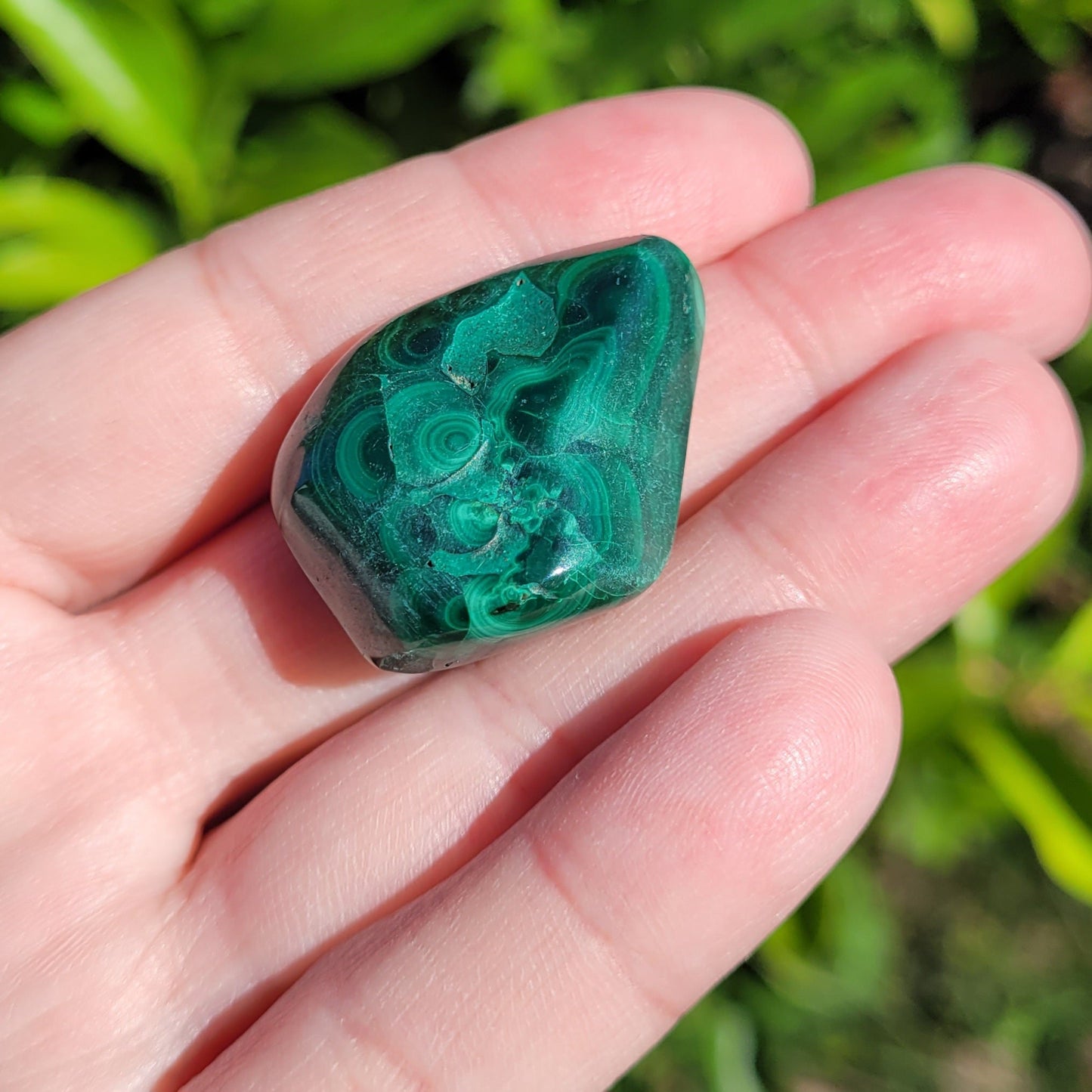 Malachite Crystal Tumble