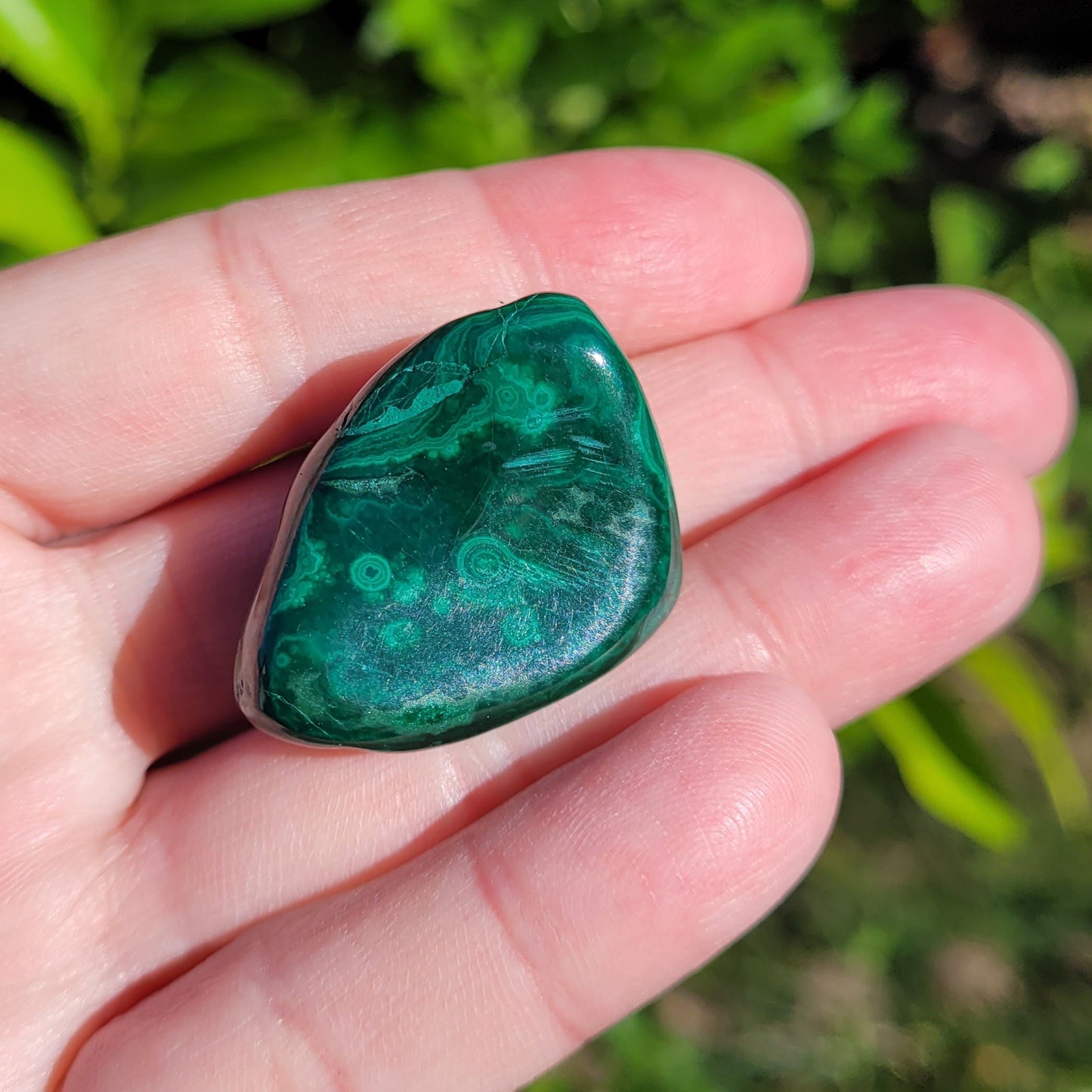 Malachite Crystal Tumble