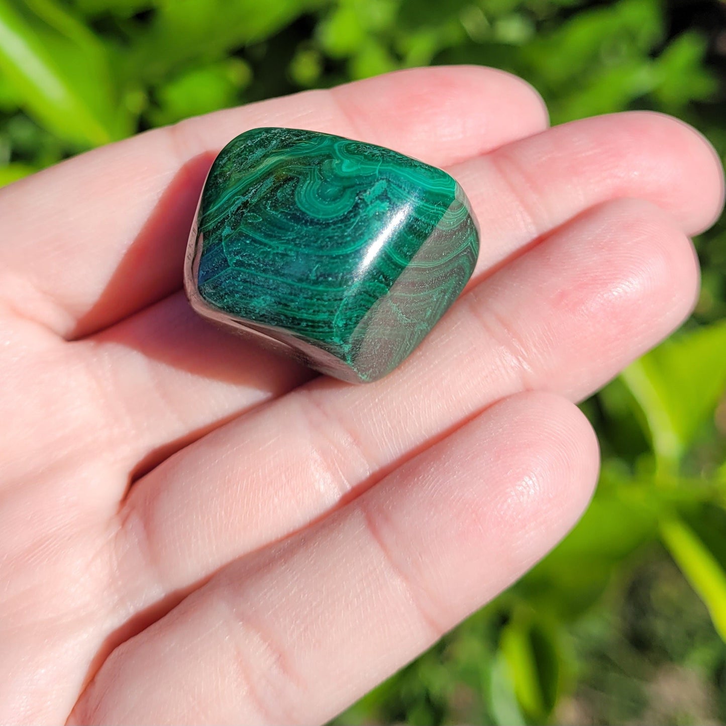 Malachite Crystal Tumble