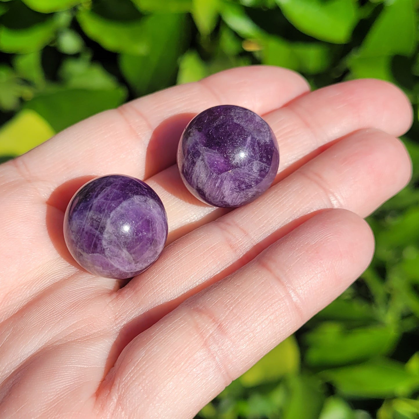 Dream Amethyst Crystal Mini Sphere, 18mm to 20mm