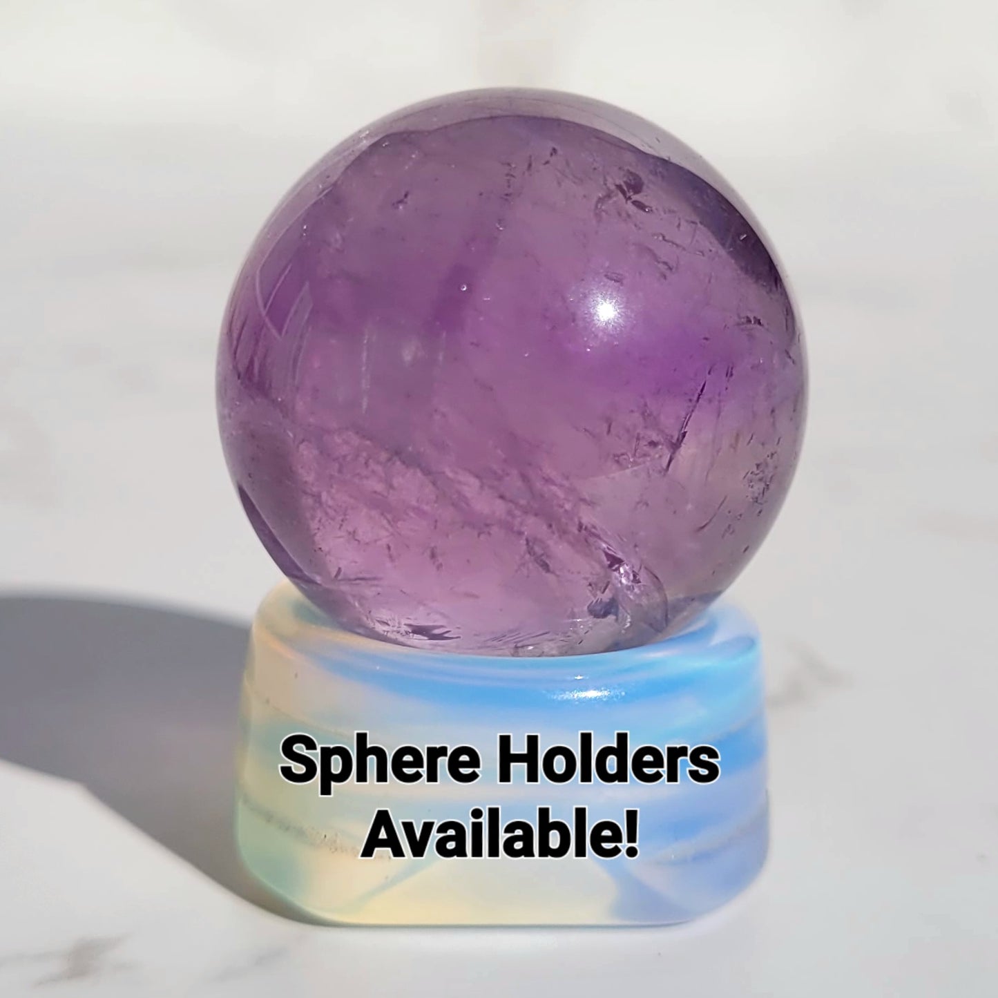 Amethyst Crystal Mini Sphere, 21mm to 29mm