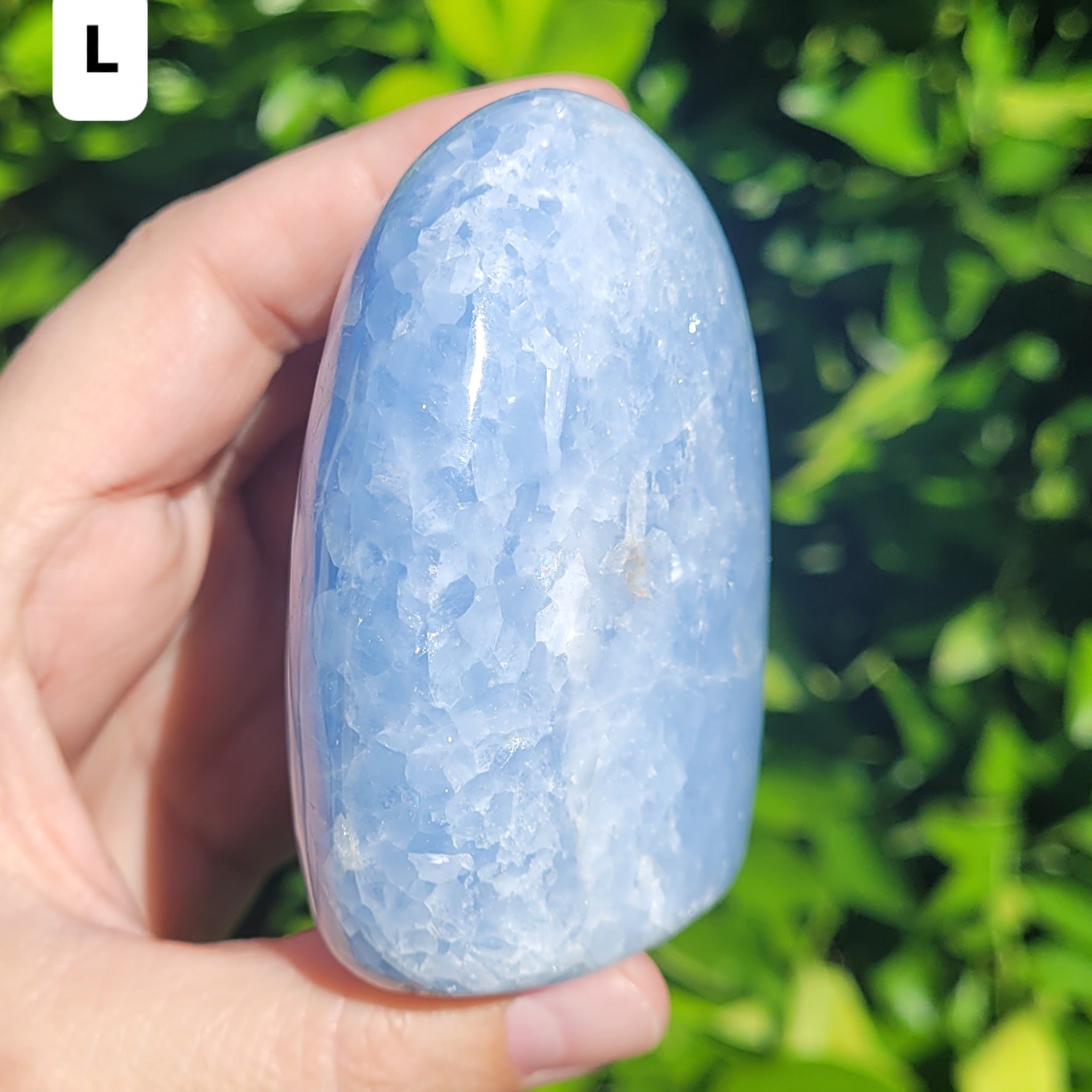 Blue Calcite Freeform