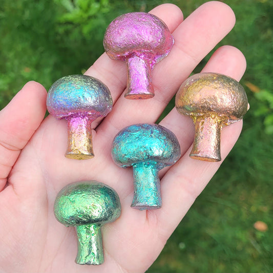 Bismuth Mushrooms 