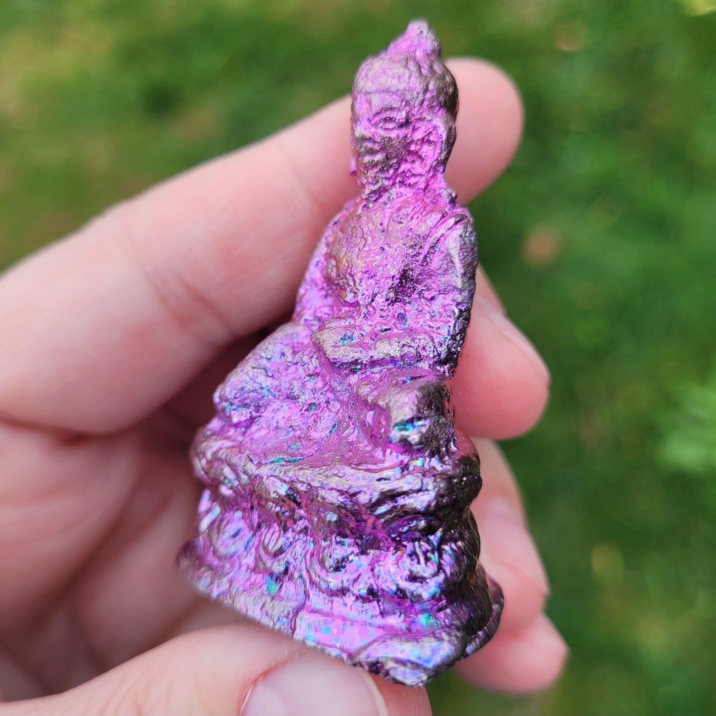 Pinkish Purple Bismuth Quan Yin