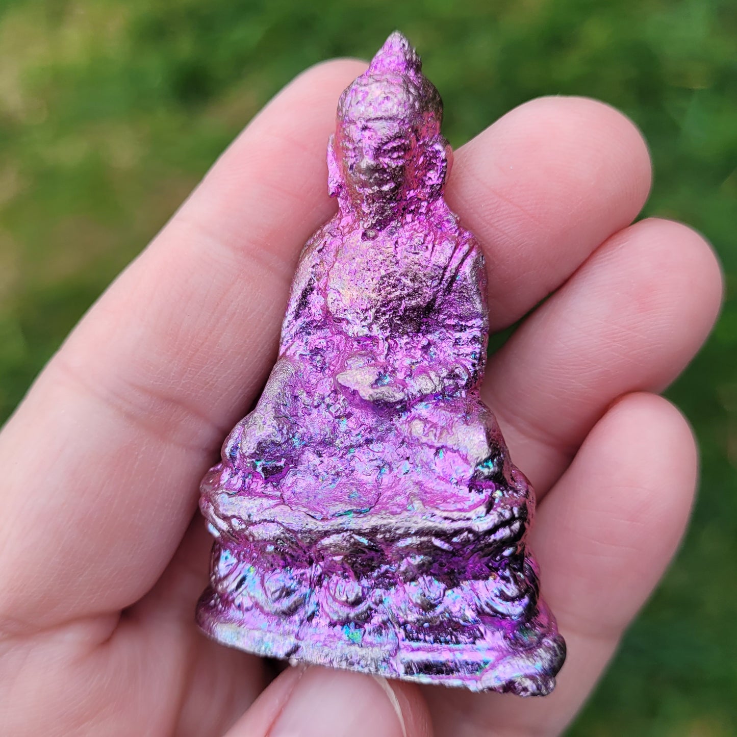 Pinkish Purple Bismuth Quan Yin