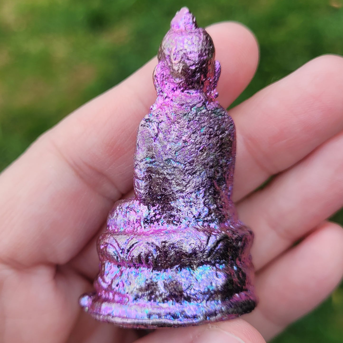 Pinkish Purple Bismuth Quan Yin