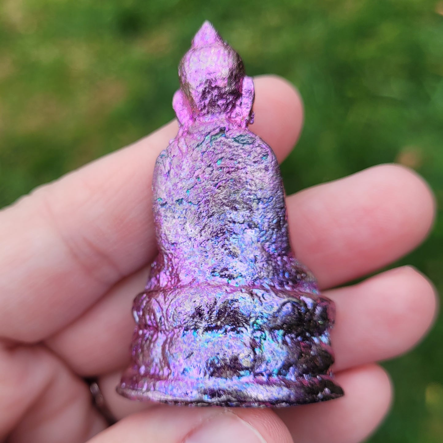 Pinkish Purple Bismuth Quan Yin