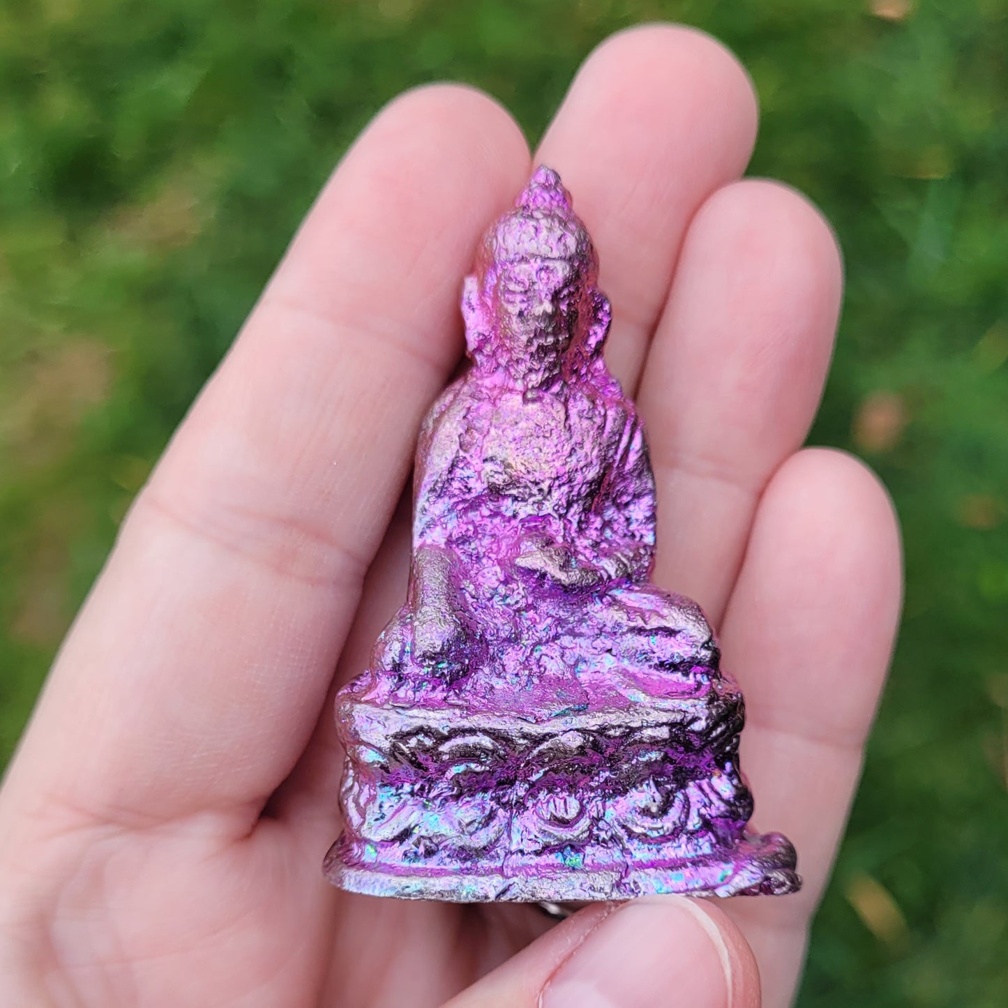 Pinkish Purple Bismuth Quan Yin