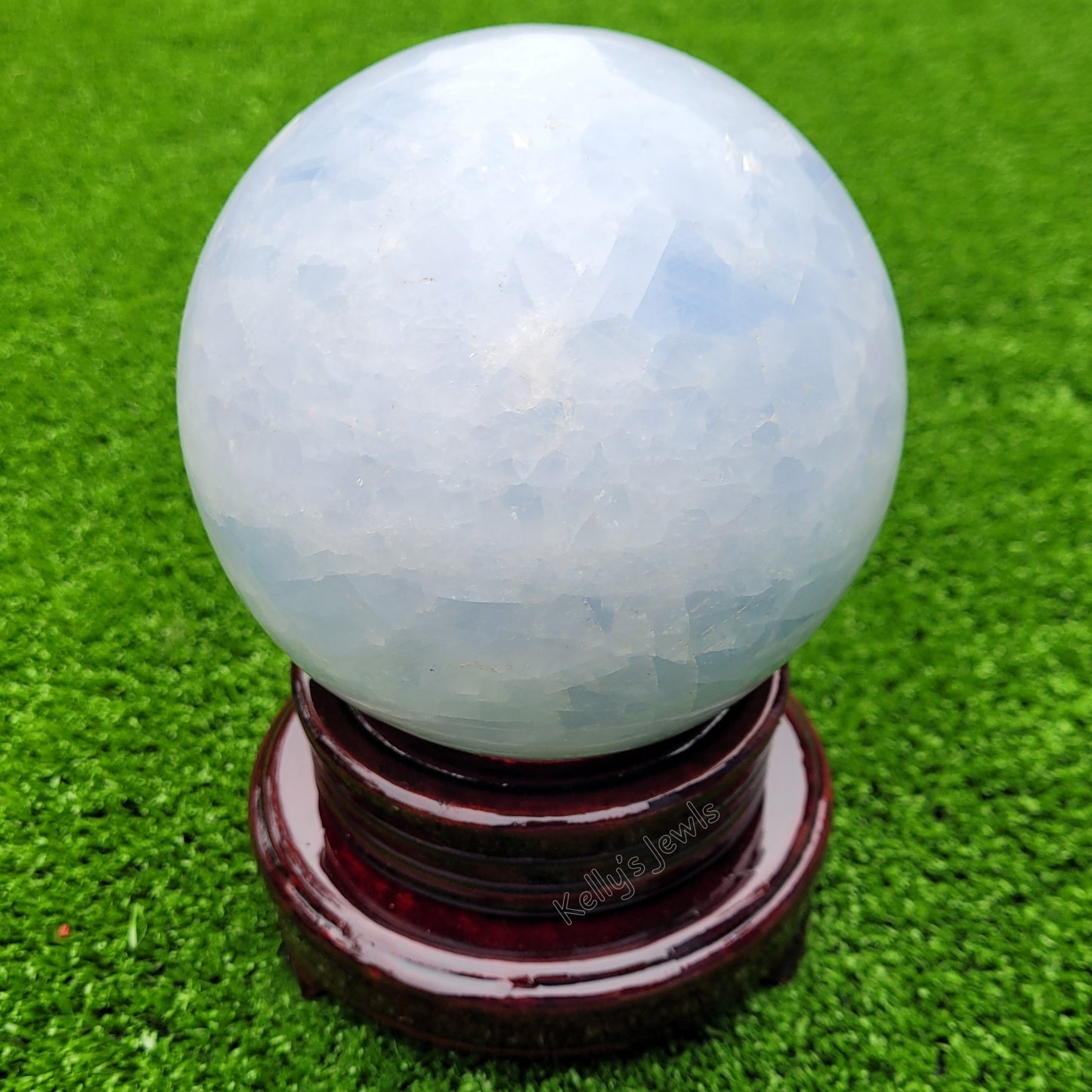 Rotating Wood Sphere Stands in 8 Sizes, for Crystal Balls 3" to 25" (77mm to 635mm)
