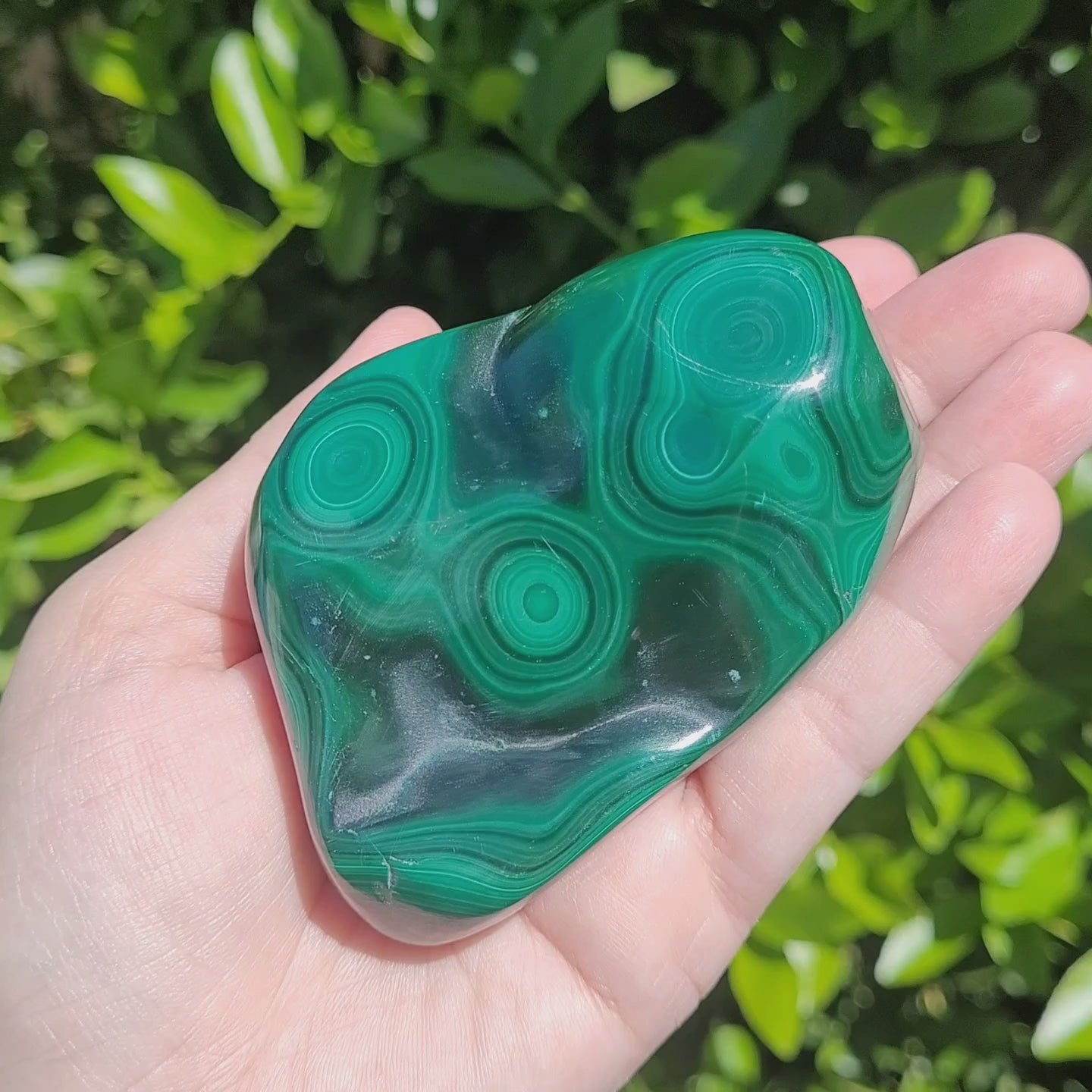 Malachite Polished Crystal Specimen