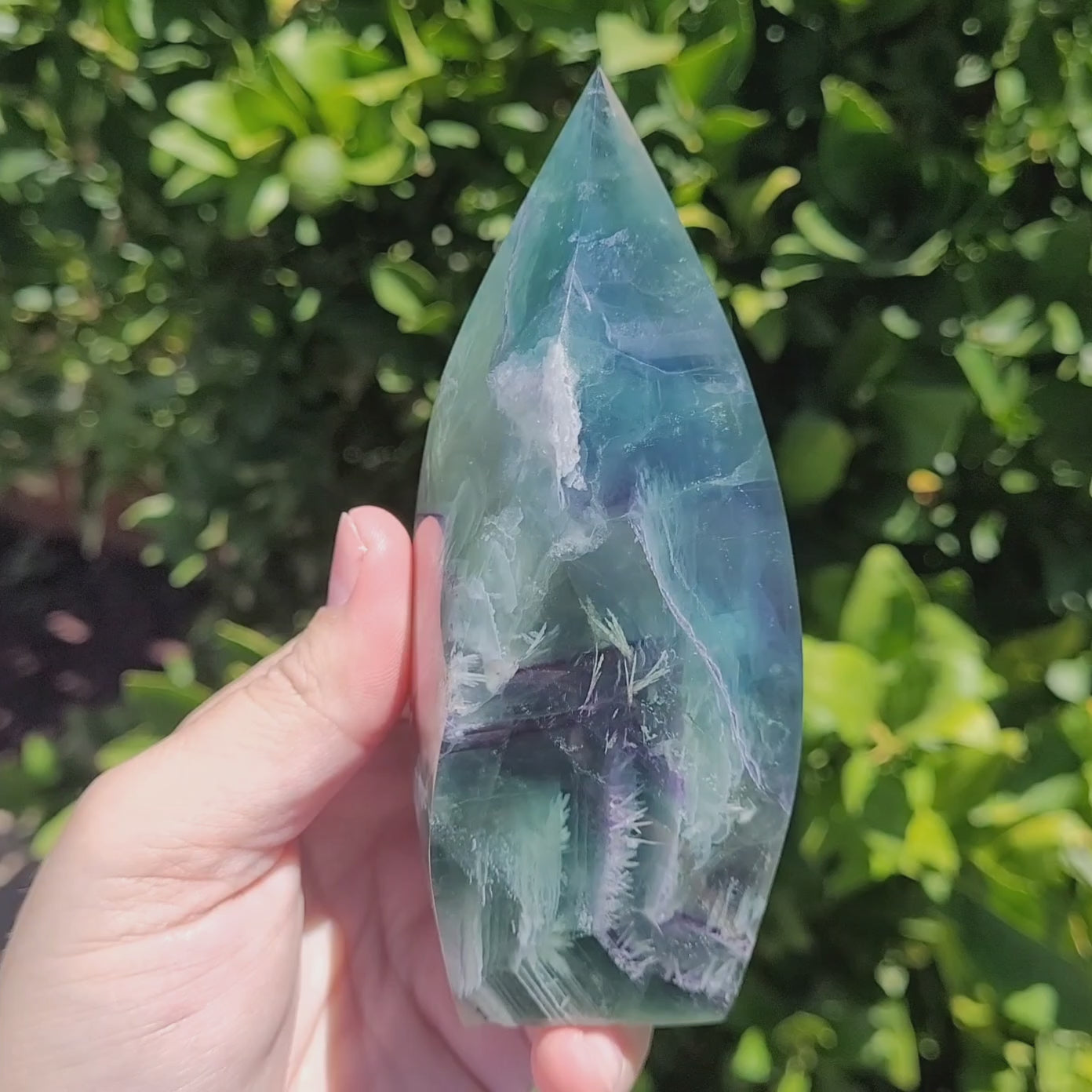 Snowflake Fluorite Flame