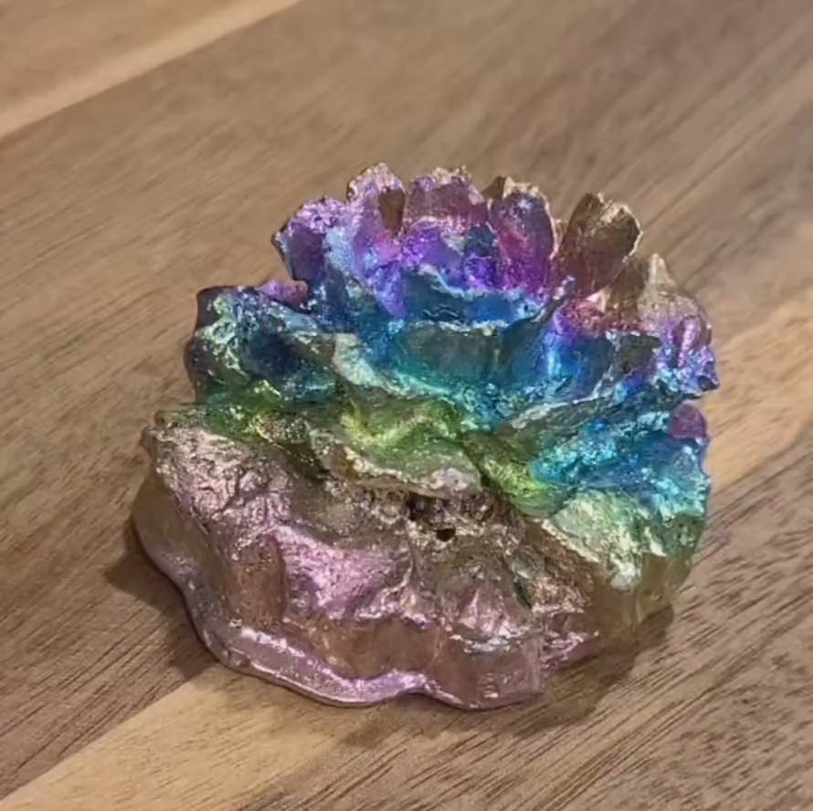 Rainbow Bismuth Flower