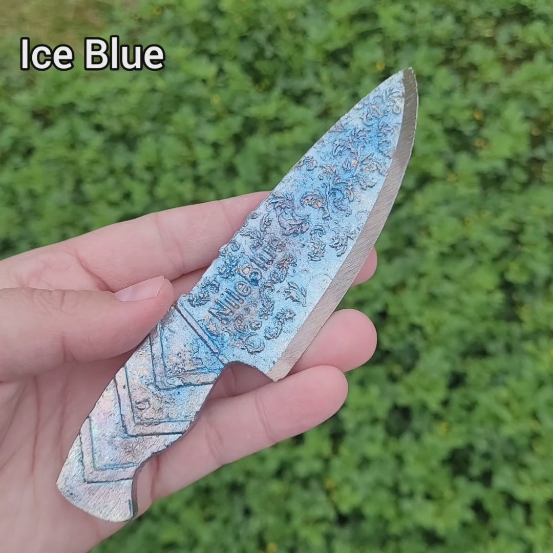 Nile Blue Bismuth Knife