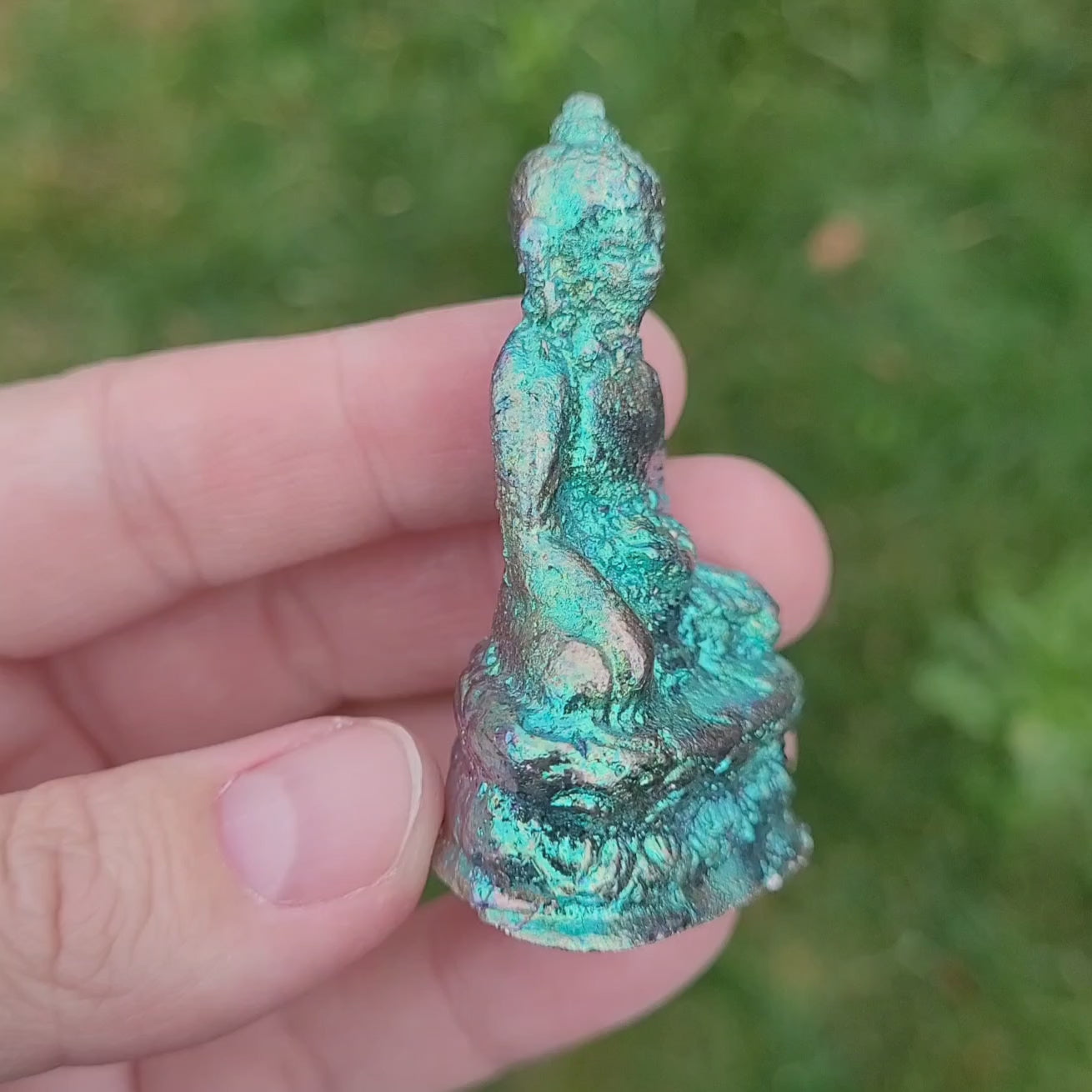 Blue Bismuth Quan Yin