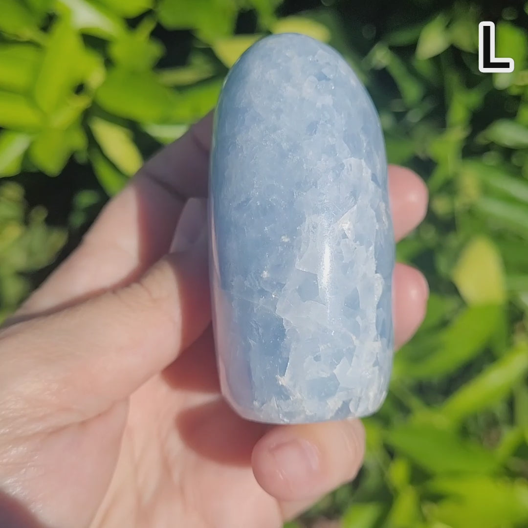 Blue Calcite Freeform