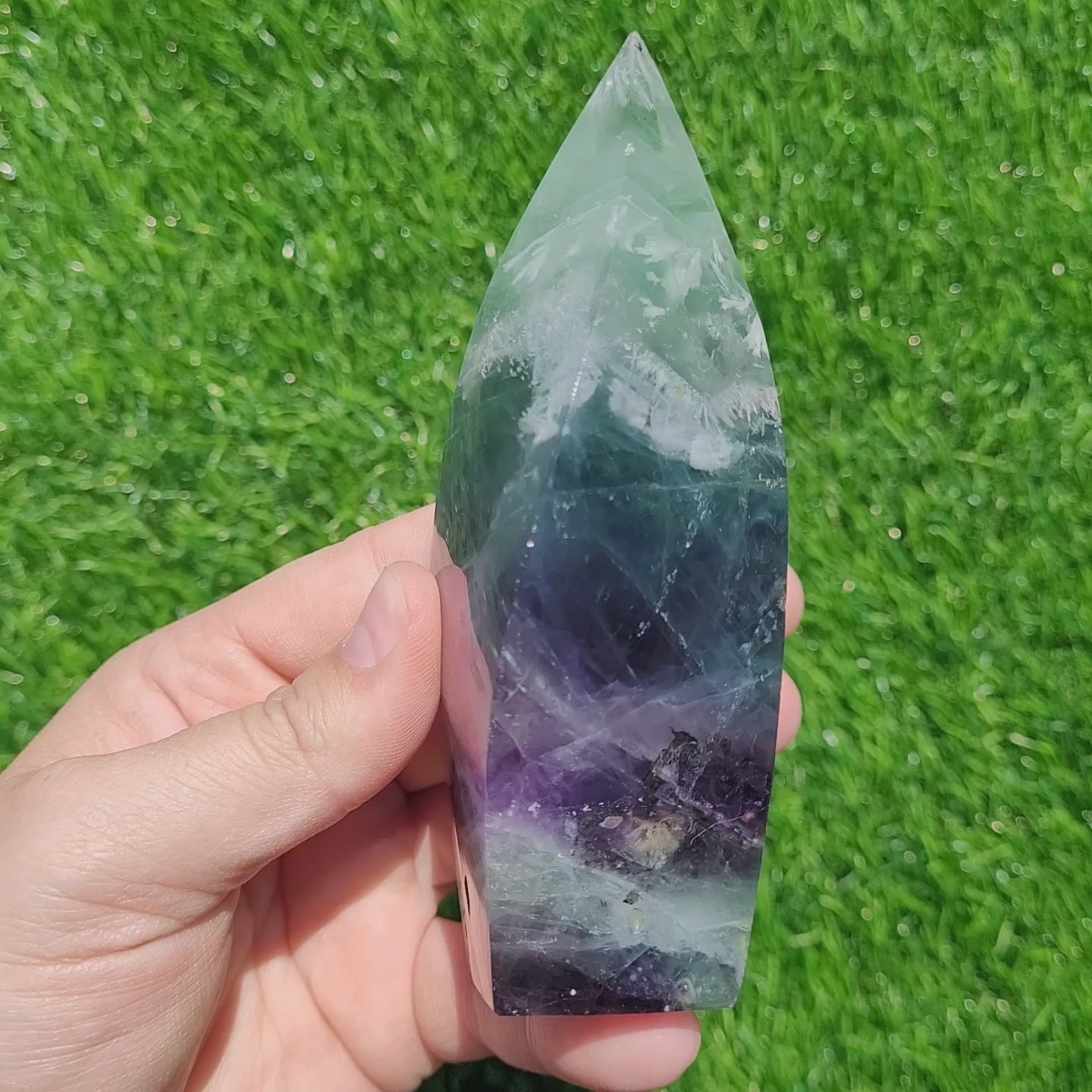 Snowflake Fluorite Flame