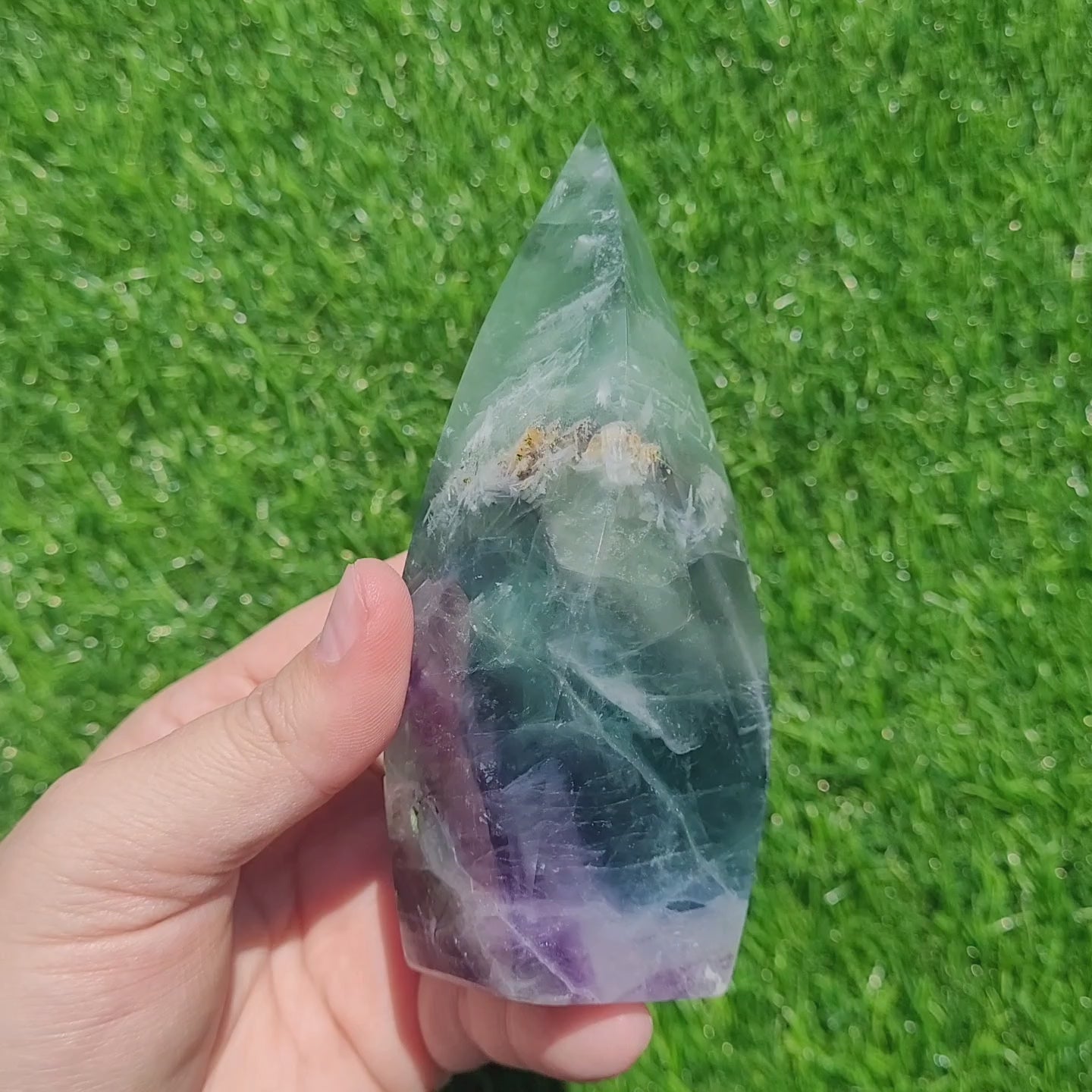 Snowflake Fluorite Flame