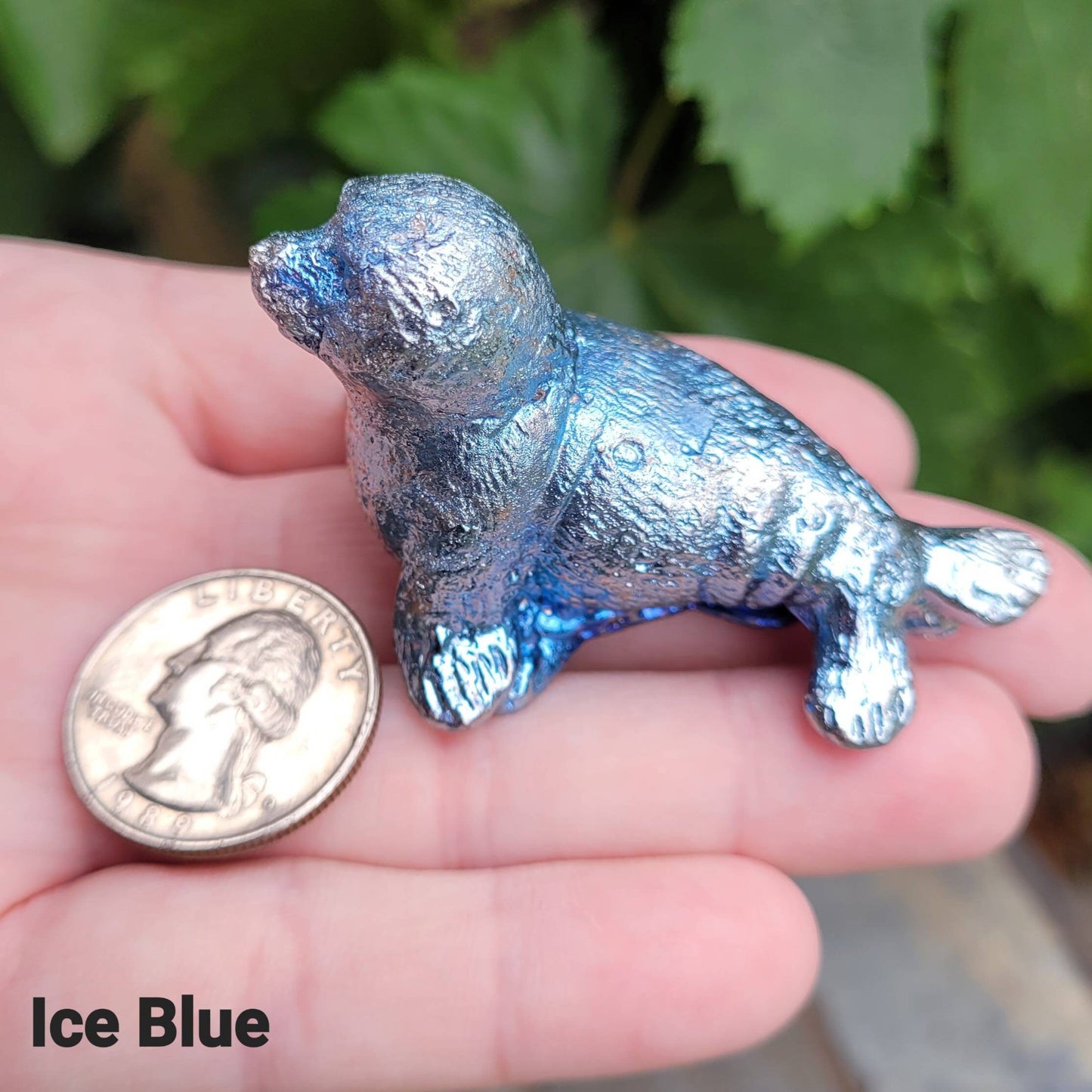 Ice blue Bismuth Seal