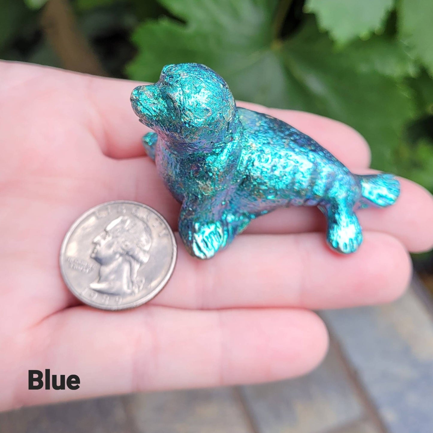 Blue Bismuth Seal