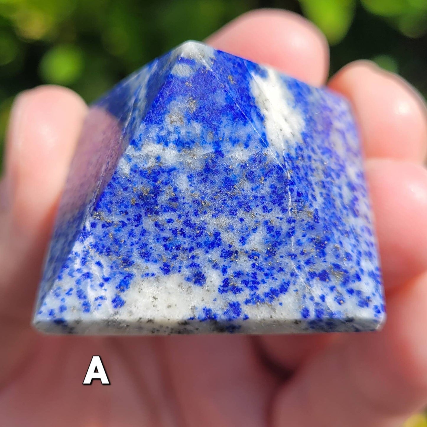 Lapis Lazuli Pyramid Crystals