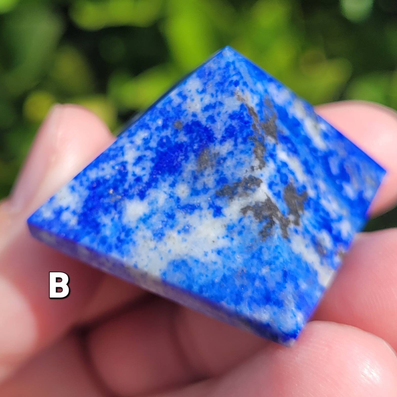 Lapis Lazuli Pyramid Crystals