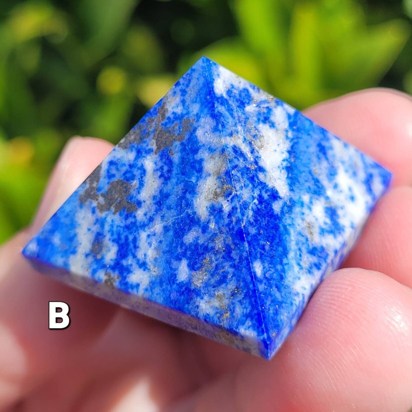 Lapis Lazuli Pyramid Crystals