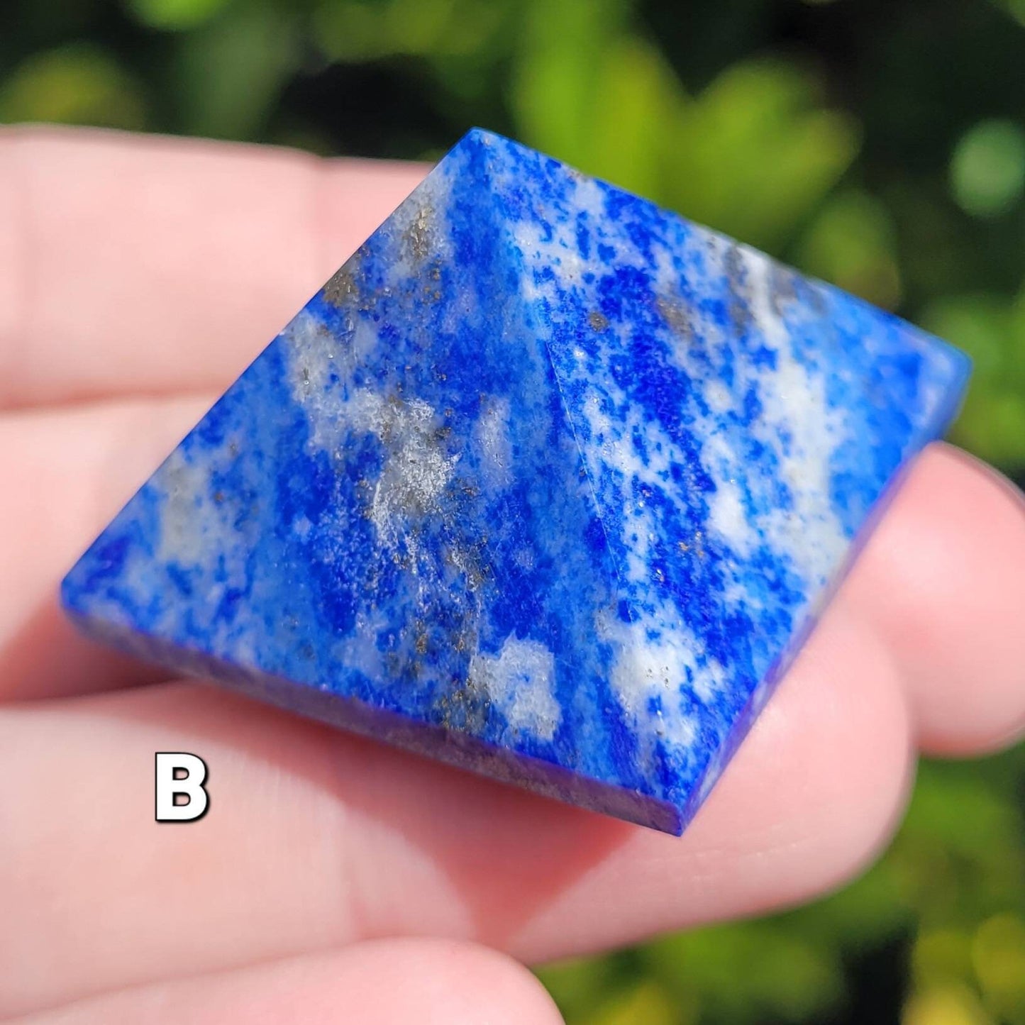 Lapis Lazuli Pyramid Crystals