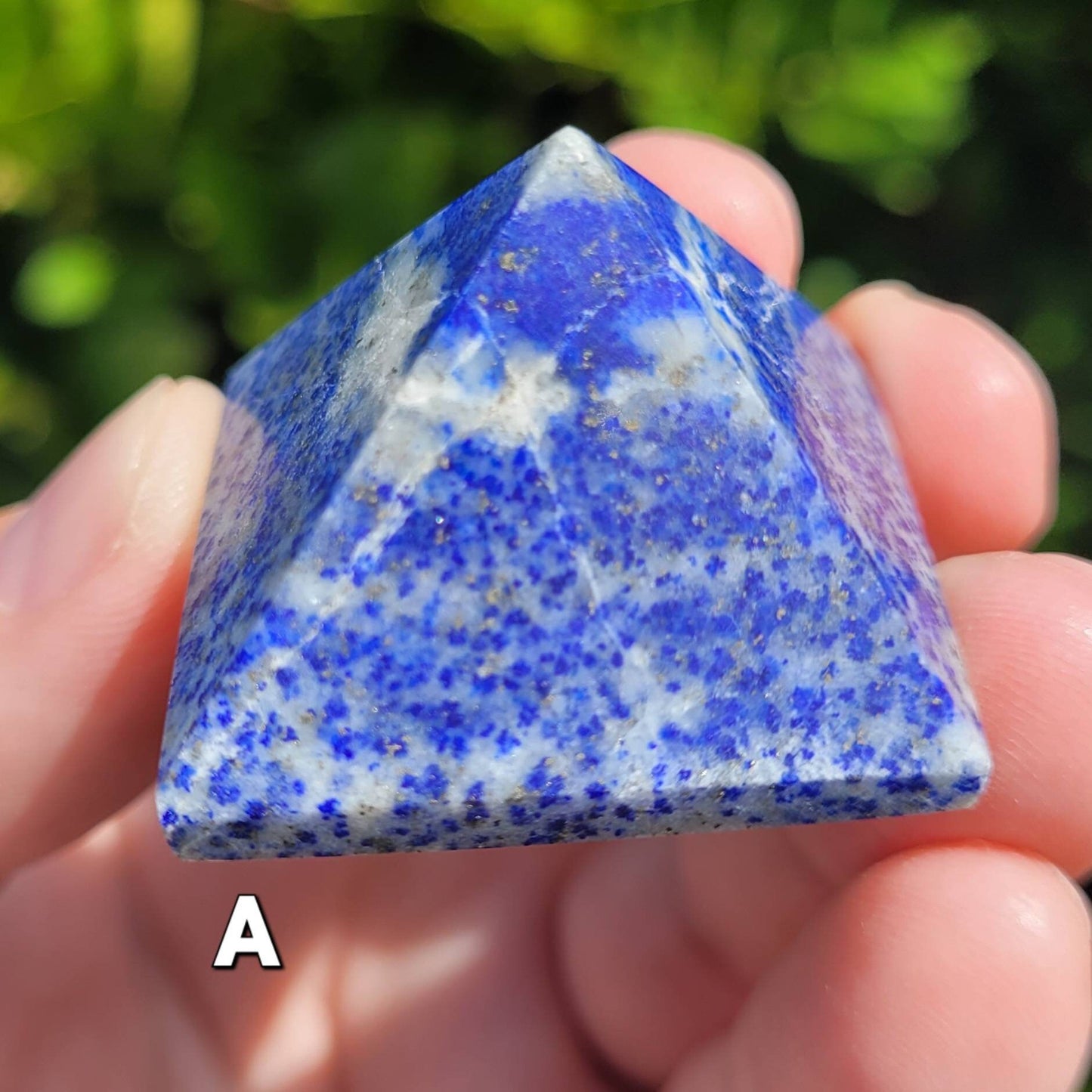 Lapis Lazuli Pyramid Crystals