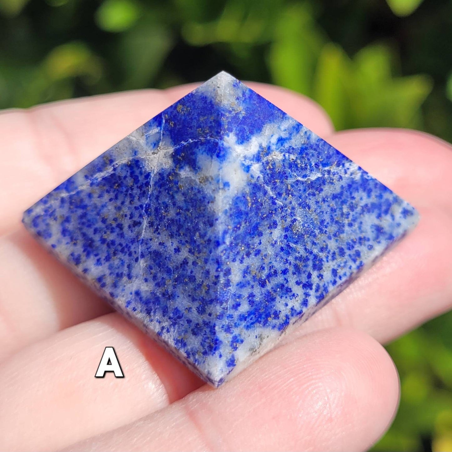 Lapis Lazuli Pyramid Crystals