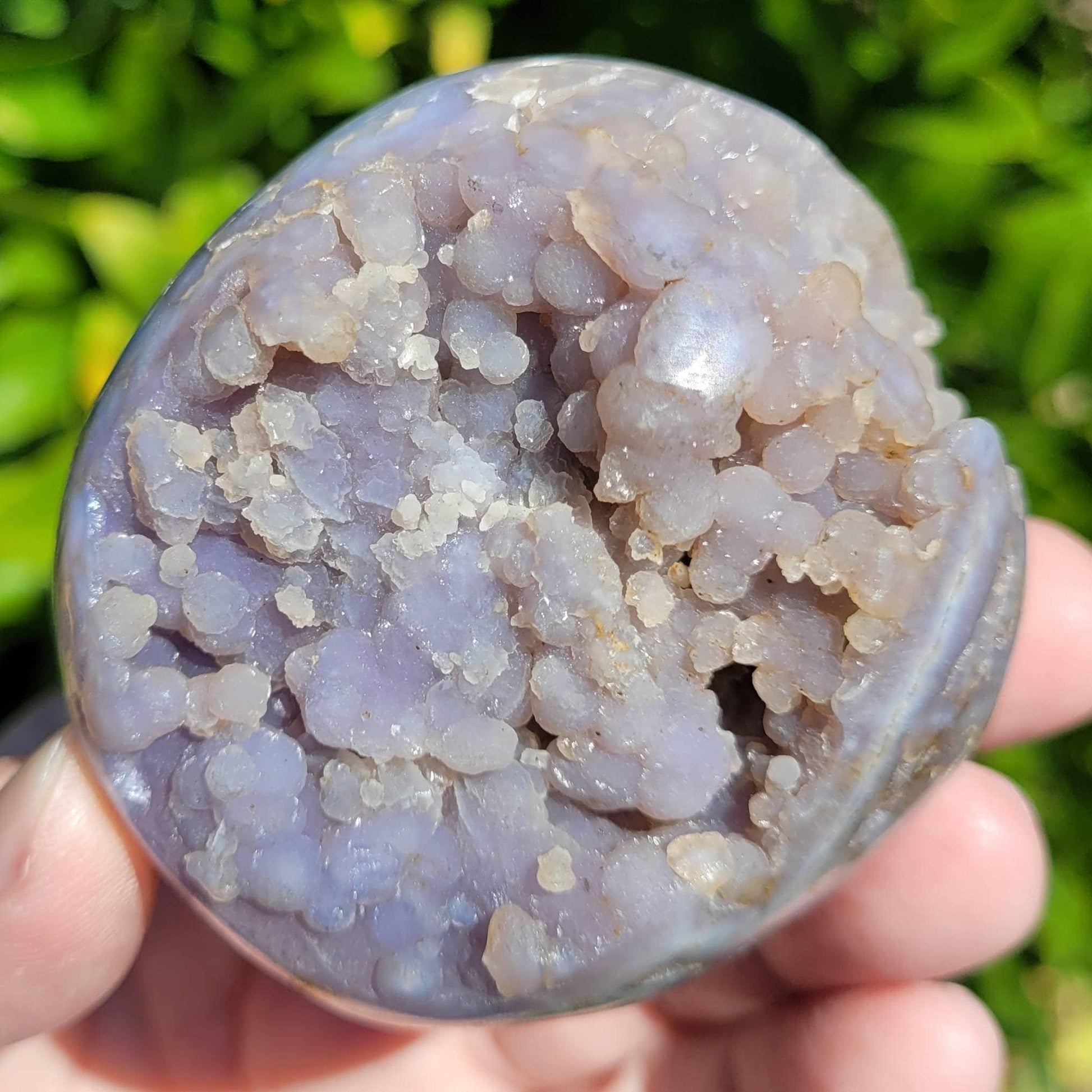 Grape Agate Sphere