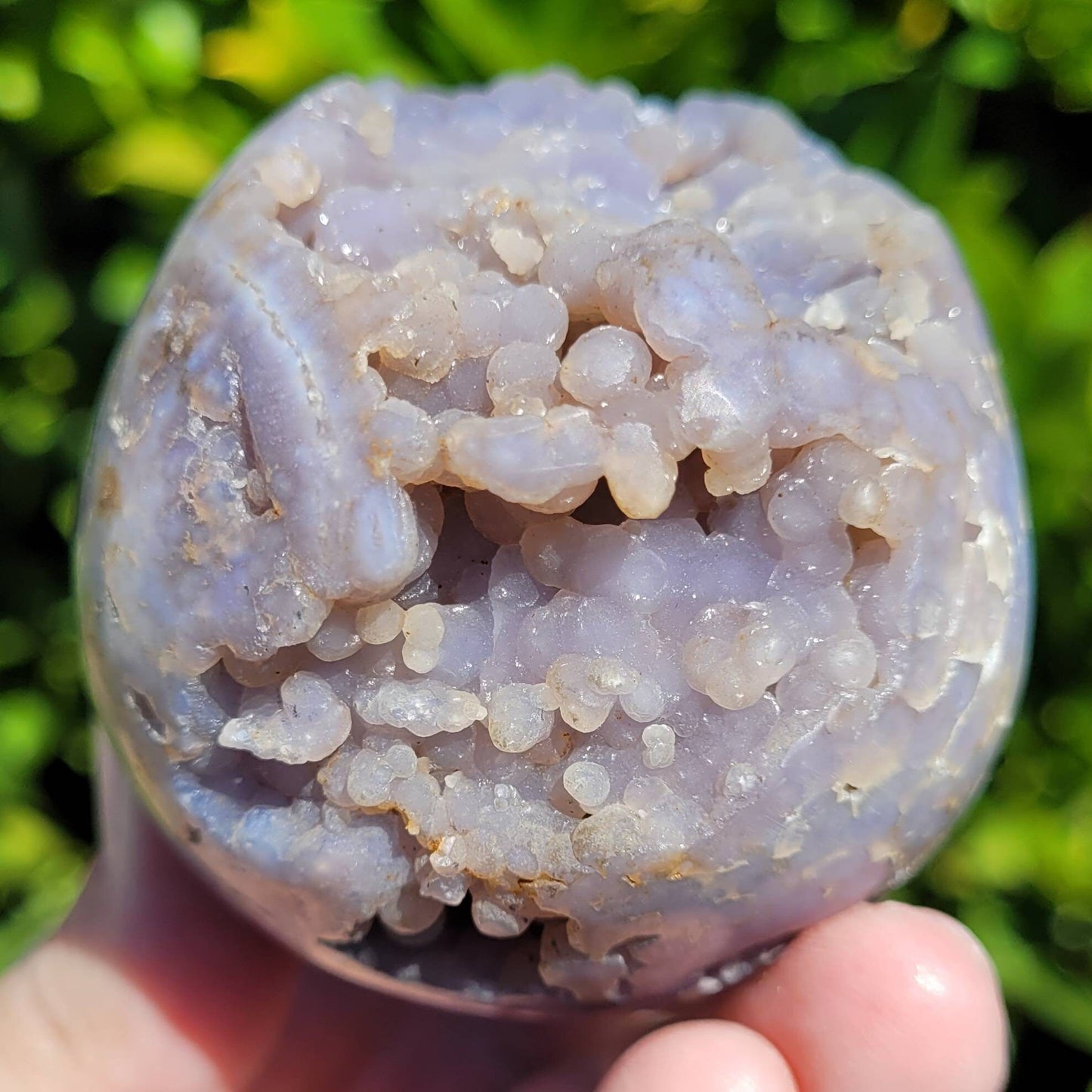 Grape Agate Sphere