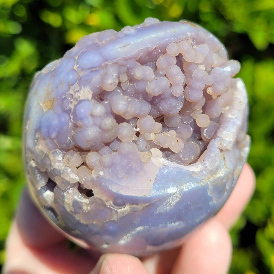 Grape Agate Sphere