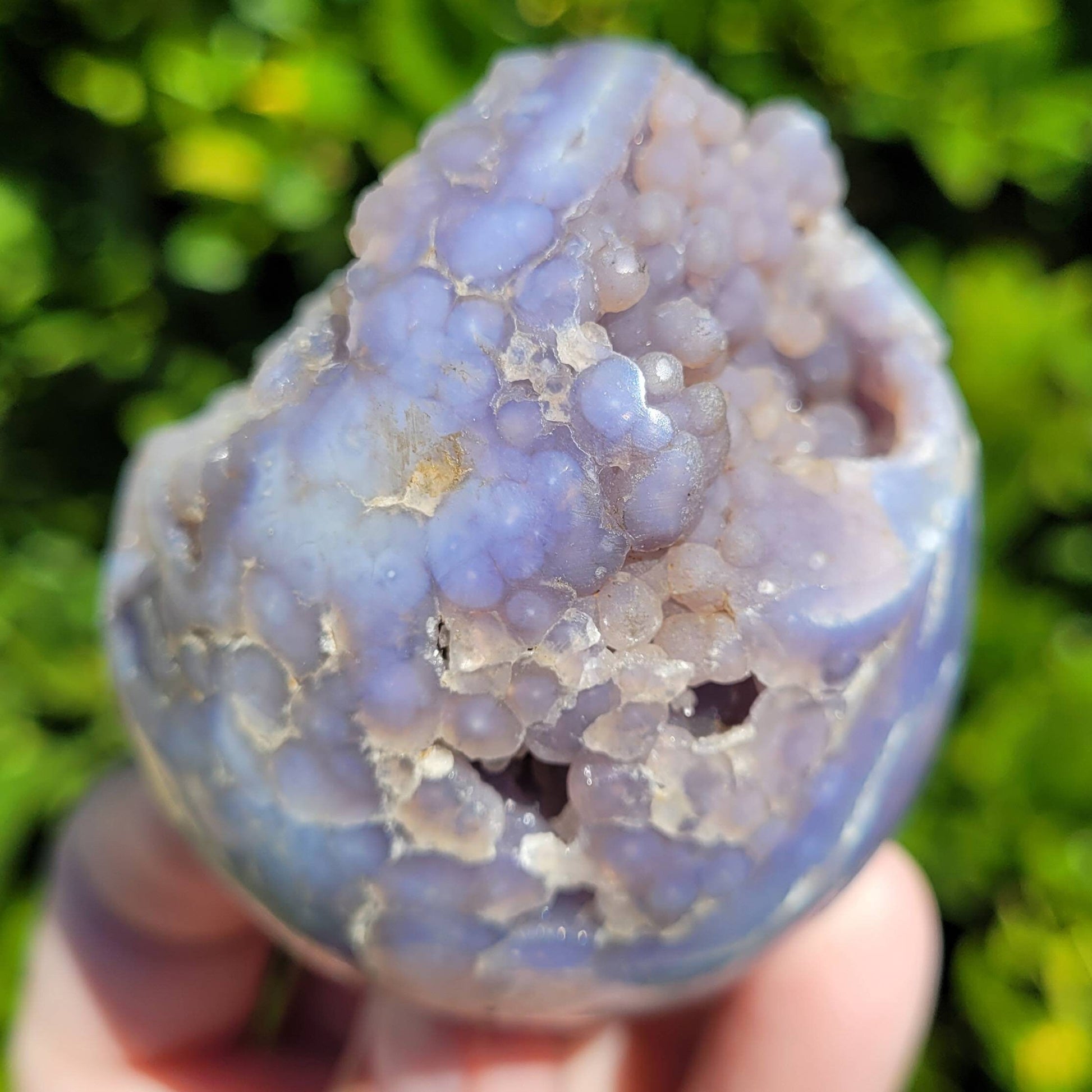 Grape Agate Sphere