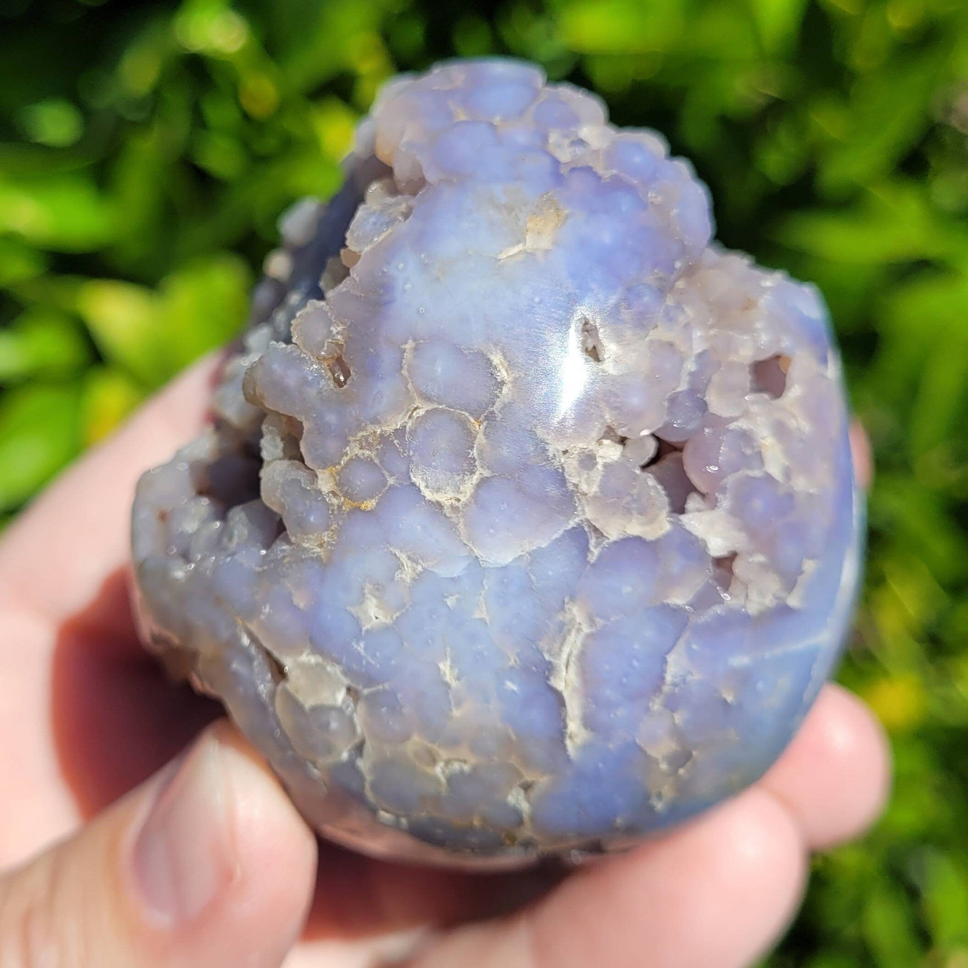 Grape Agate Sphere